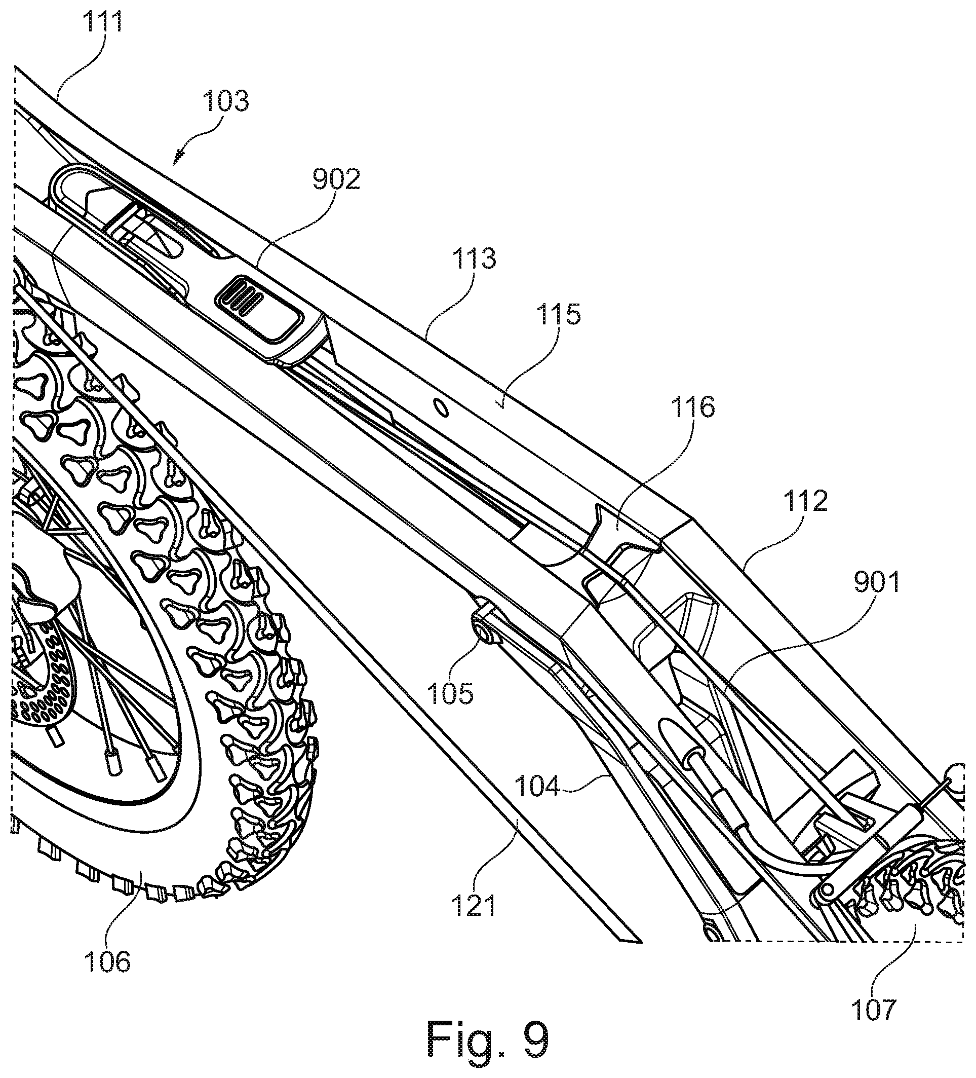 Patent US12583552 Figure 6 – Alpine bicycle