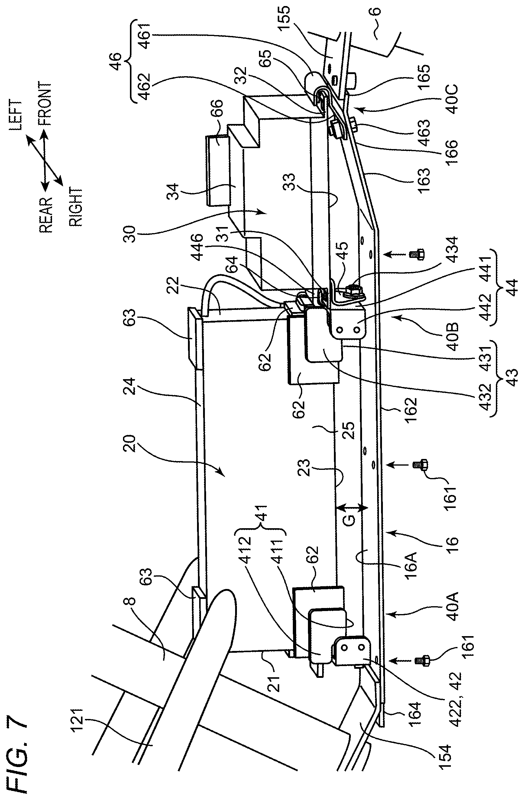 Patent US12583555 Figure 7 – Electric balance bike