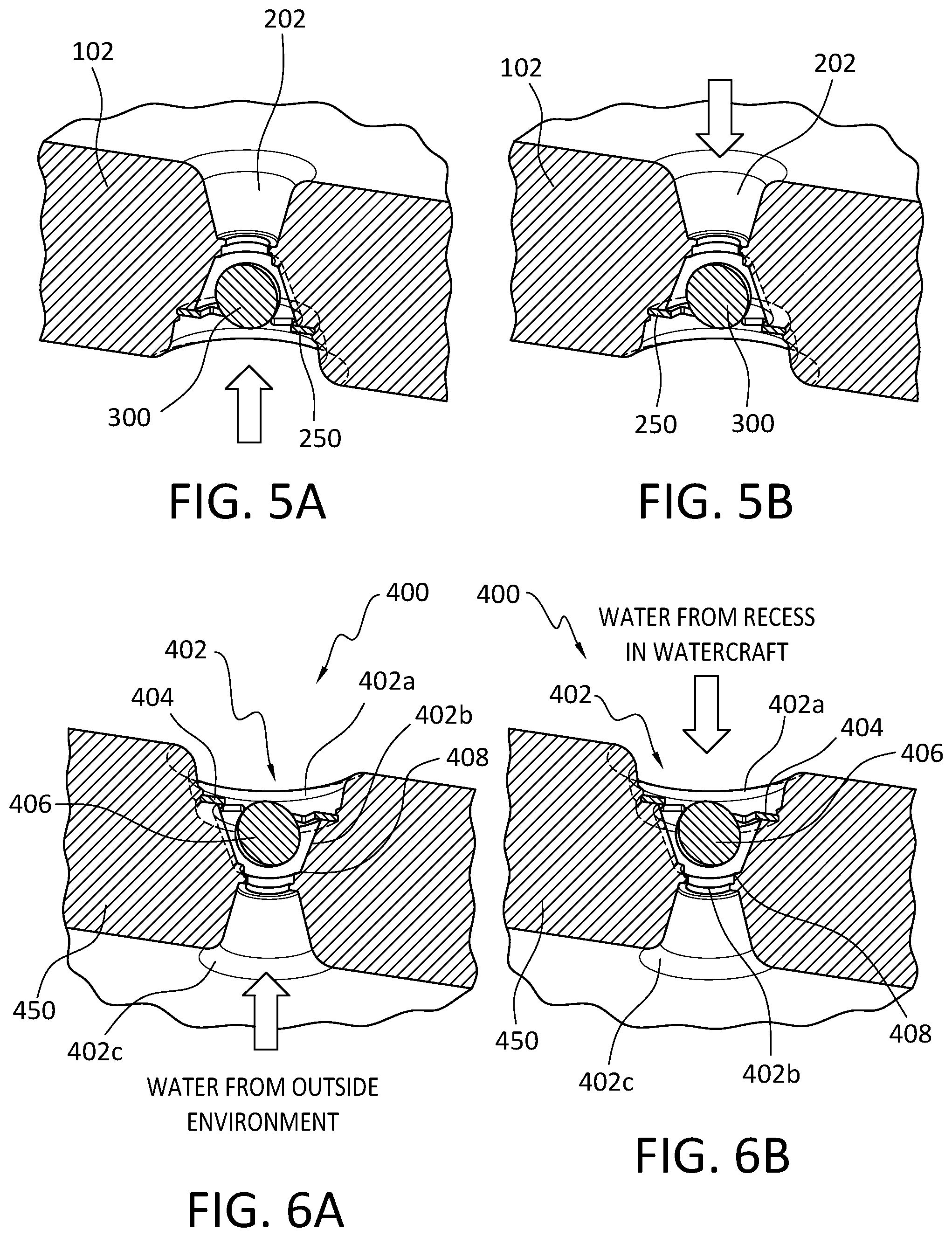 Patent US12583556 Figure 3 – Self-draining scupper