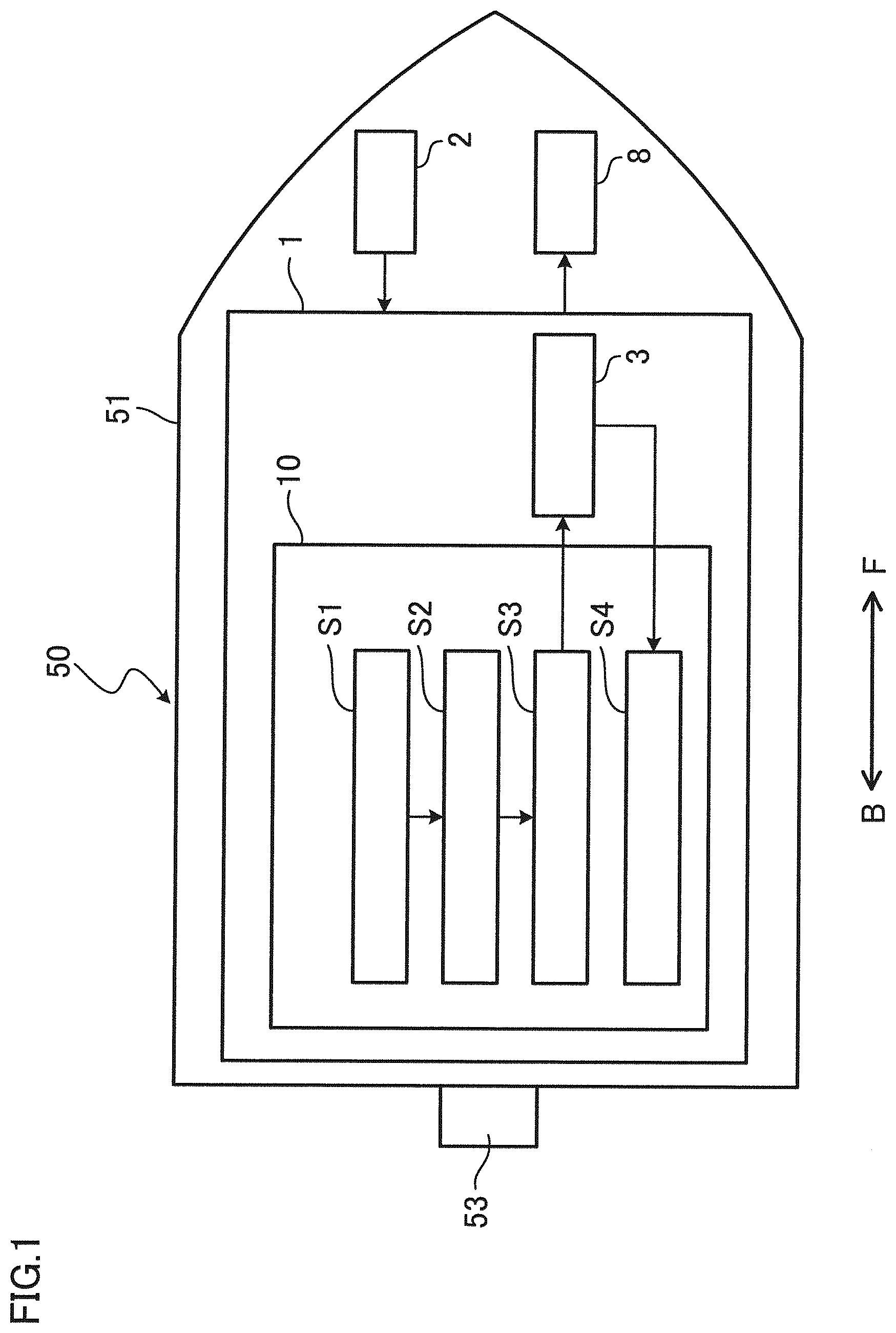 Patent US12583563 Figure 1 – Ship docking assisting apparatus and ship docking assisting method