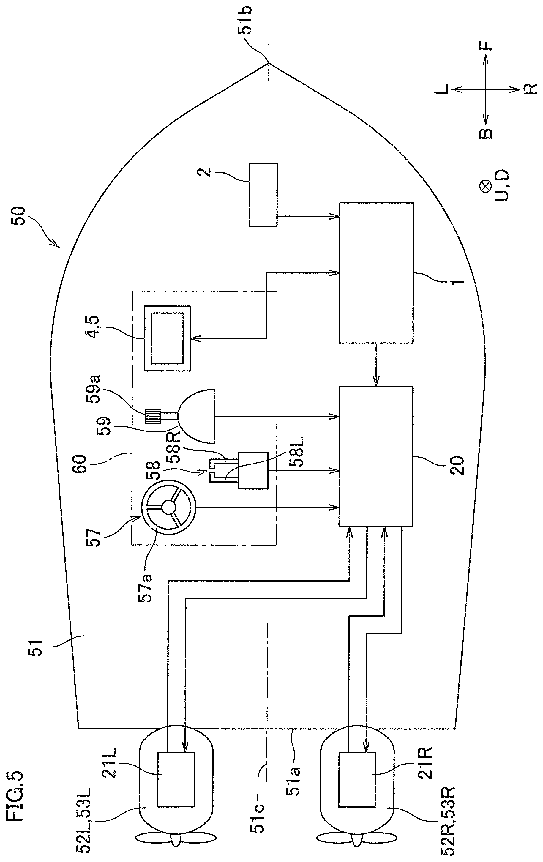 Patent US12583563 Figure 5 – Ship docking assisting apparatus and ship docking assisting method