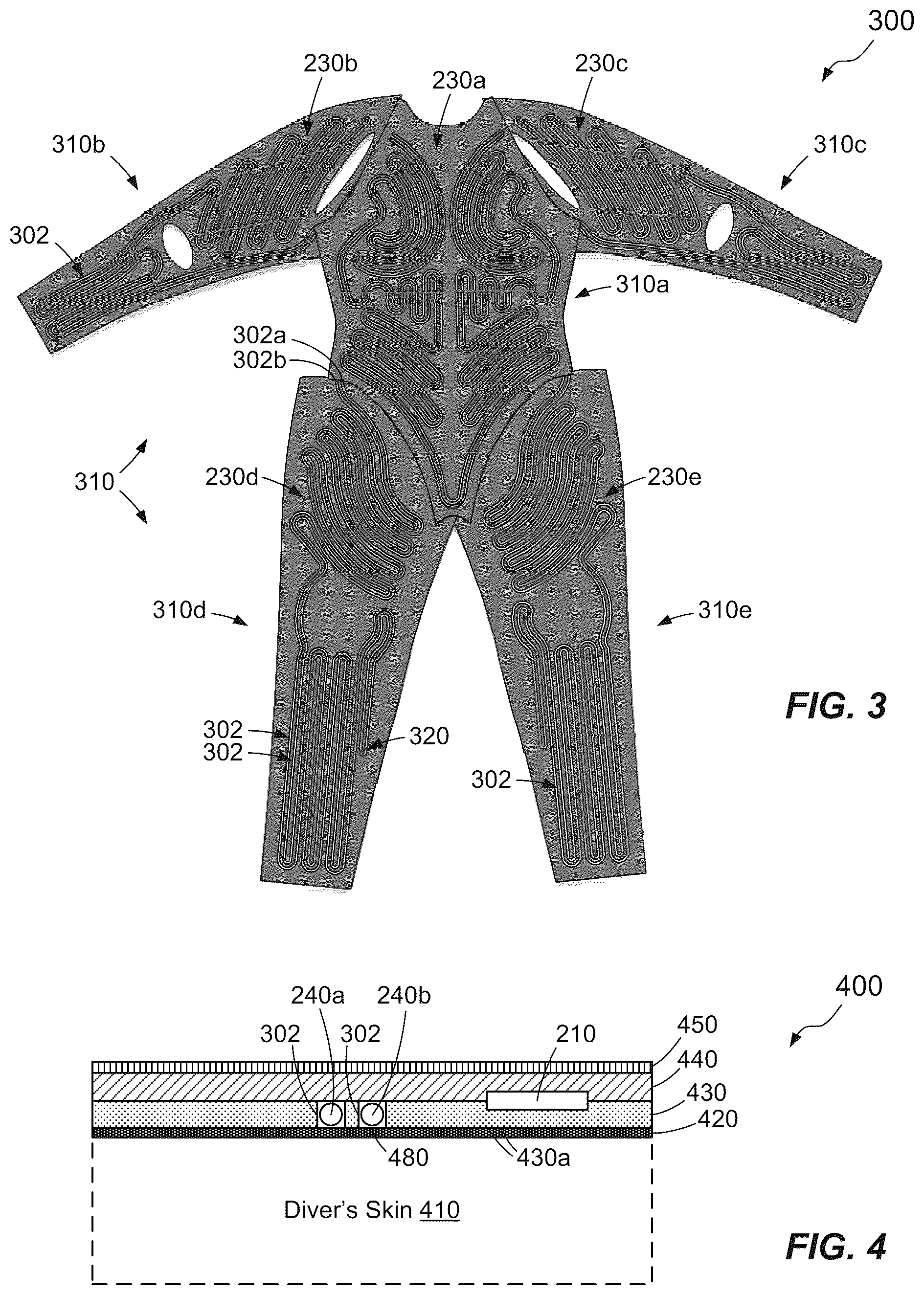 Patent US12583565 Figure 2 – Thermal management for divers