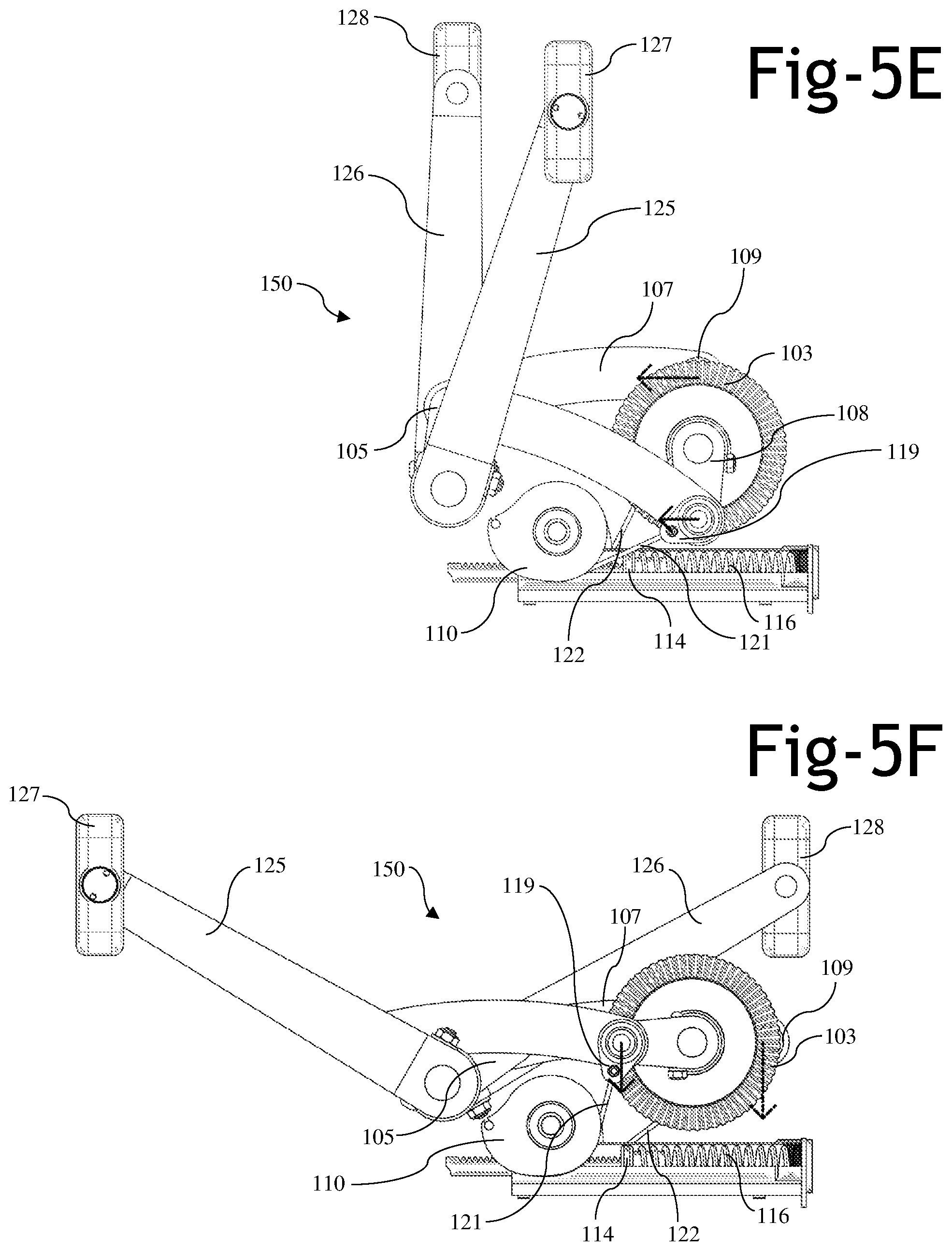 Patent US12583571 Figure 7 – Motion transforming differentially biased transmission for human powered vehicles