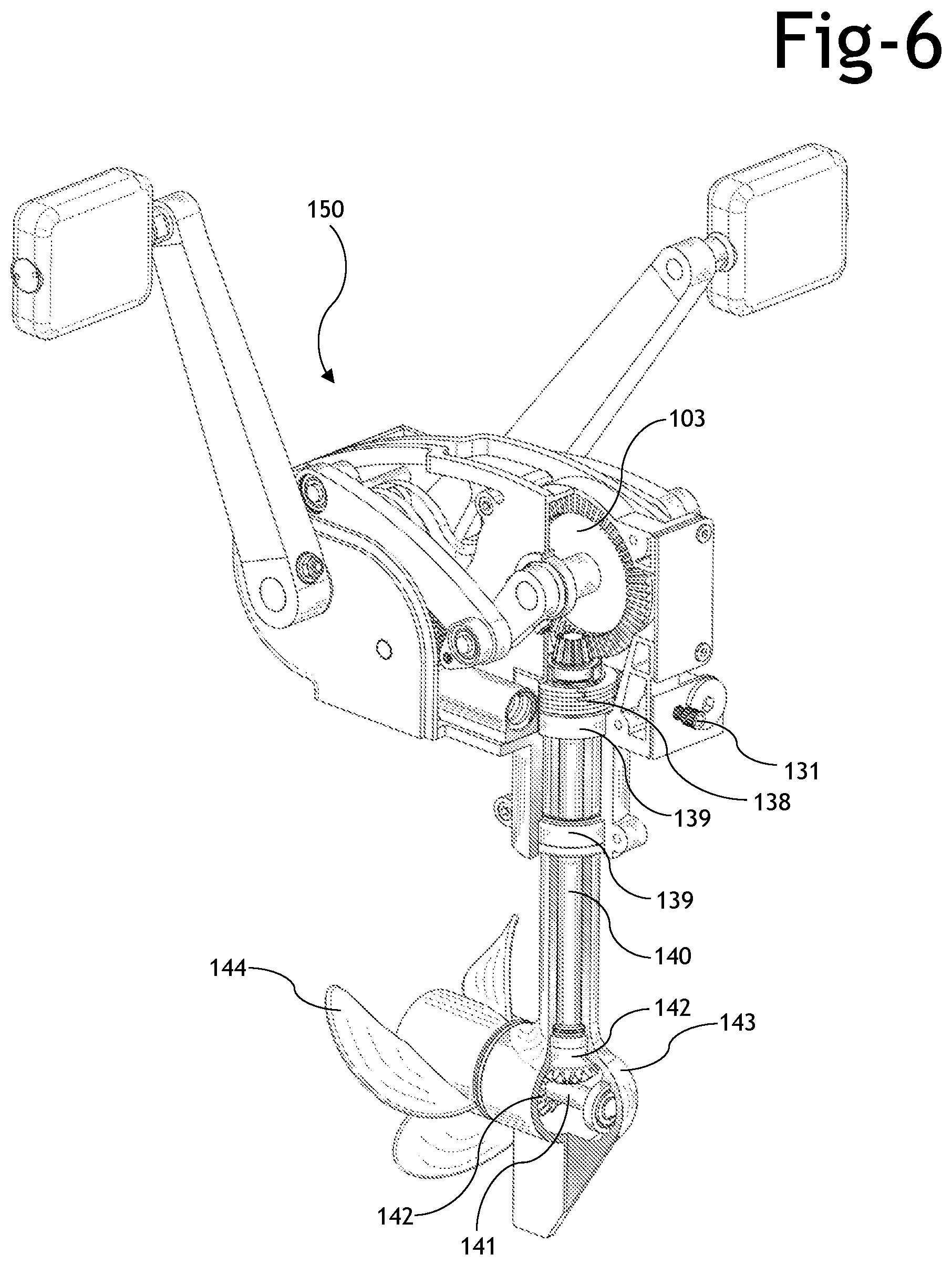 Patent US12583571 Figure 8 – Motion transforming differentially biased transmission for human powered vehicles