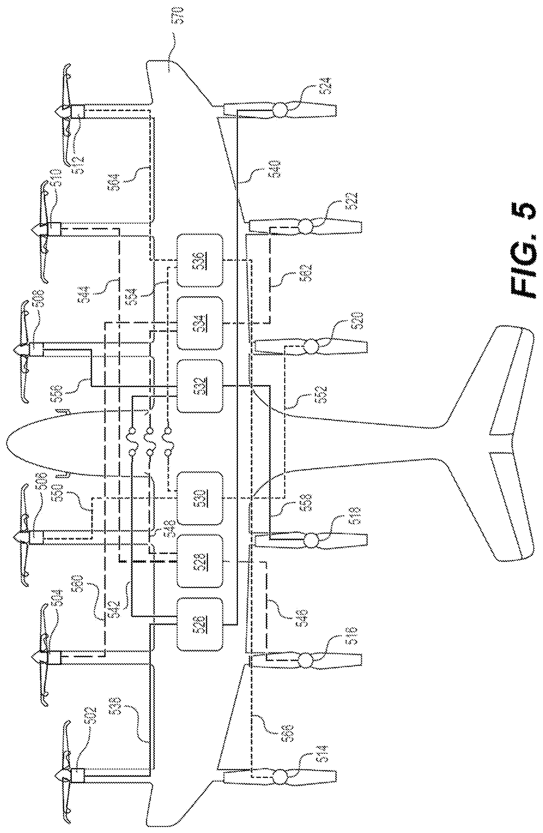 Patent US12583579 Figure 5 – Systems and methods for flight control of aircraft