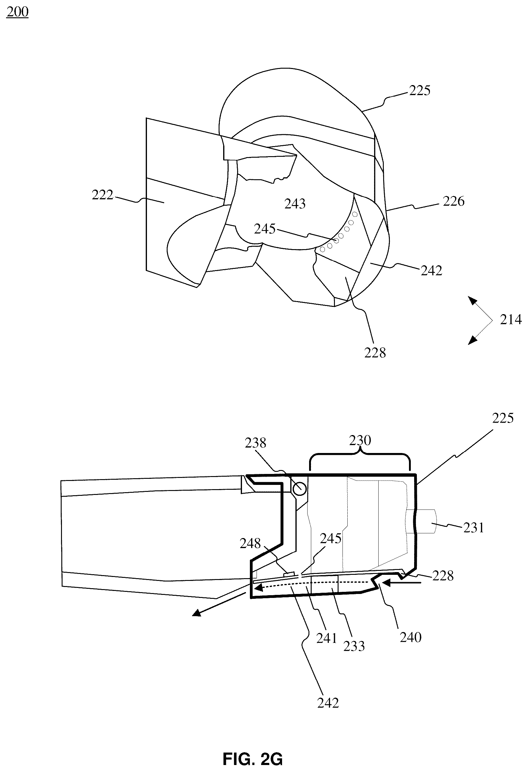 Patent US12583580 Figure 9 – Aircraft tilt apparatus including variable cooling air inlet