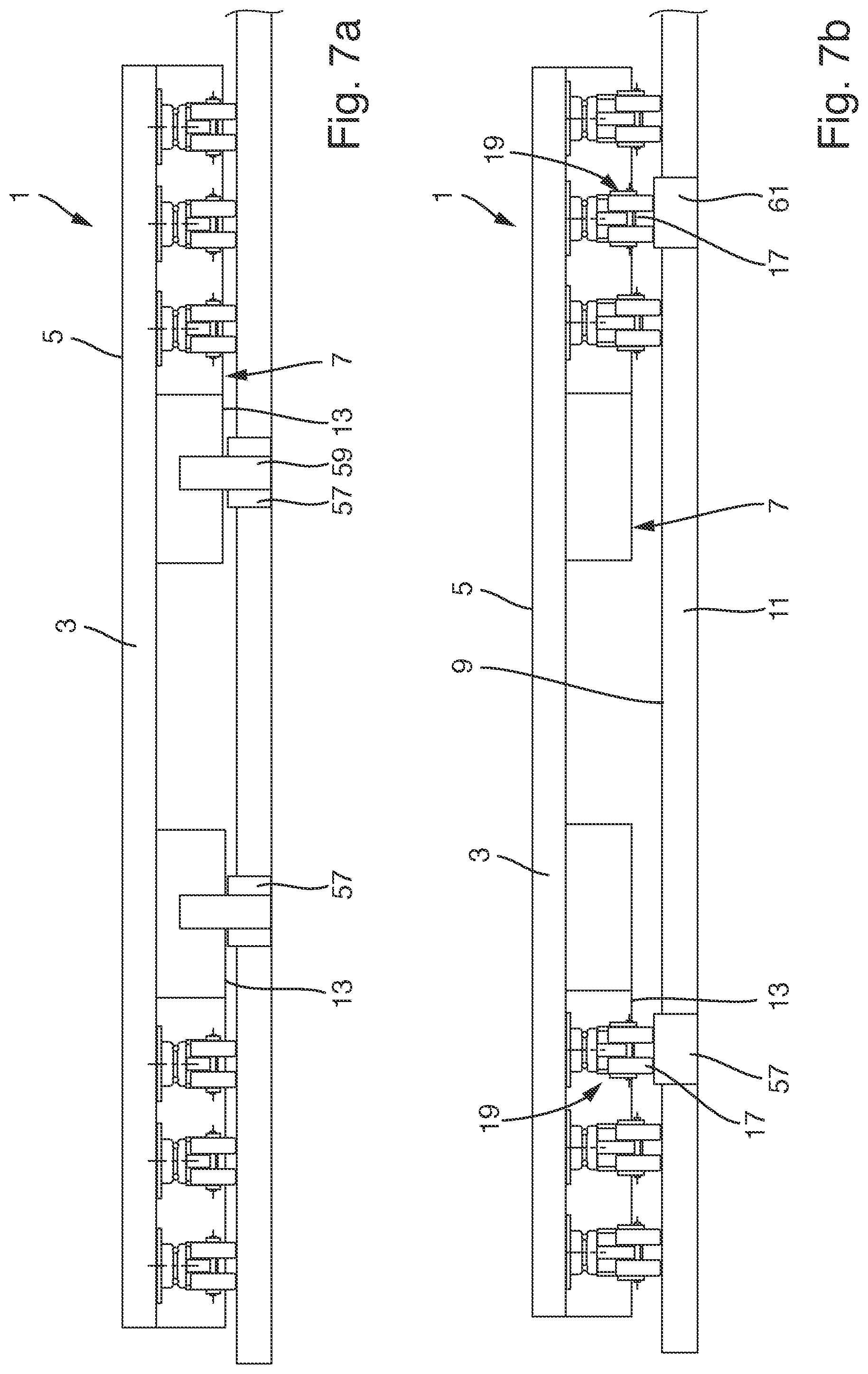 Patent US12583587 Figure 7 – Movable cargo support having vertically biased wheel members