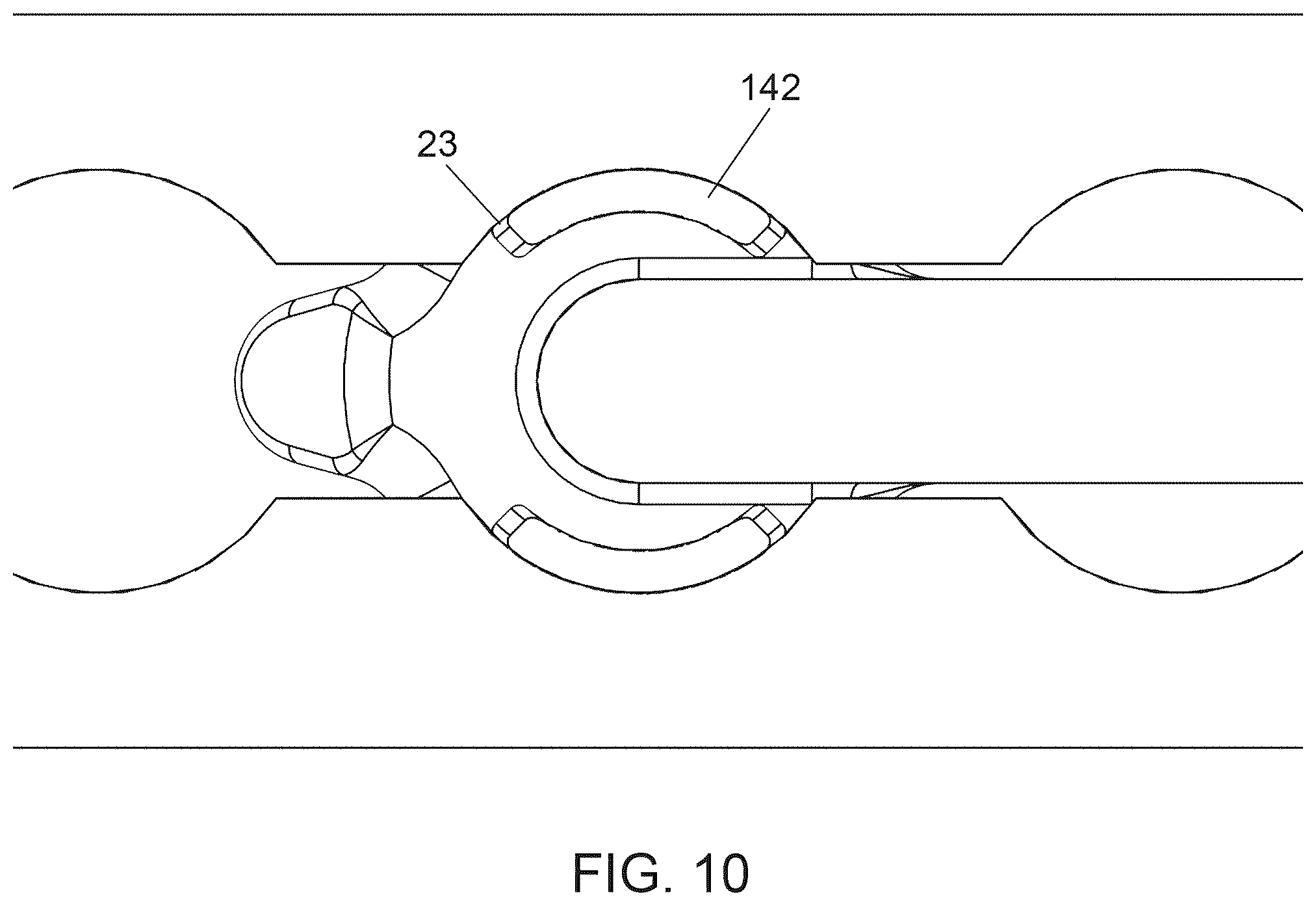 Patent US12583589 Figure 9 – Lockable mounting fitting