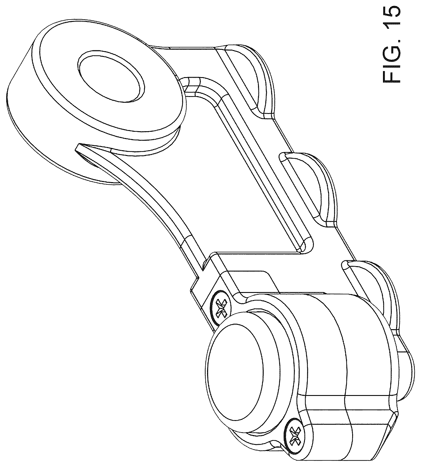 Patent US12583589 Figure 14 – Lockable mounting fitting