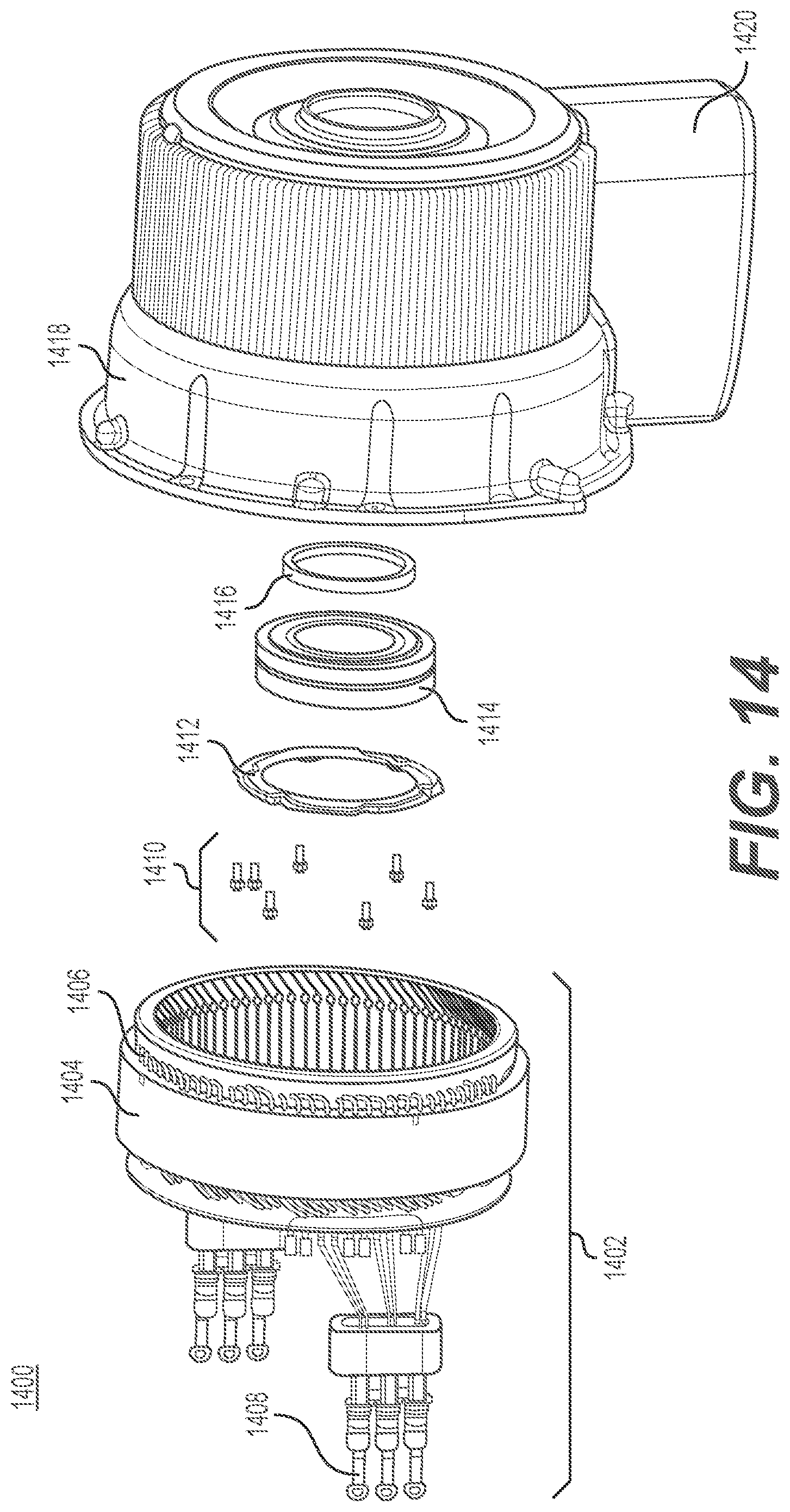 Patent US12583593 Figure 16 – Systems and methods for oil maintenance in gearboxes for eVTOL aircraft