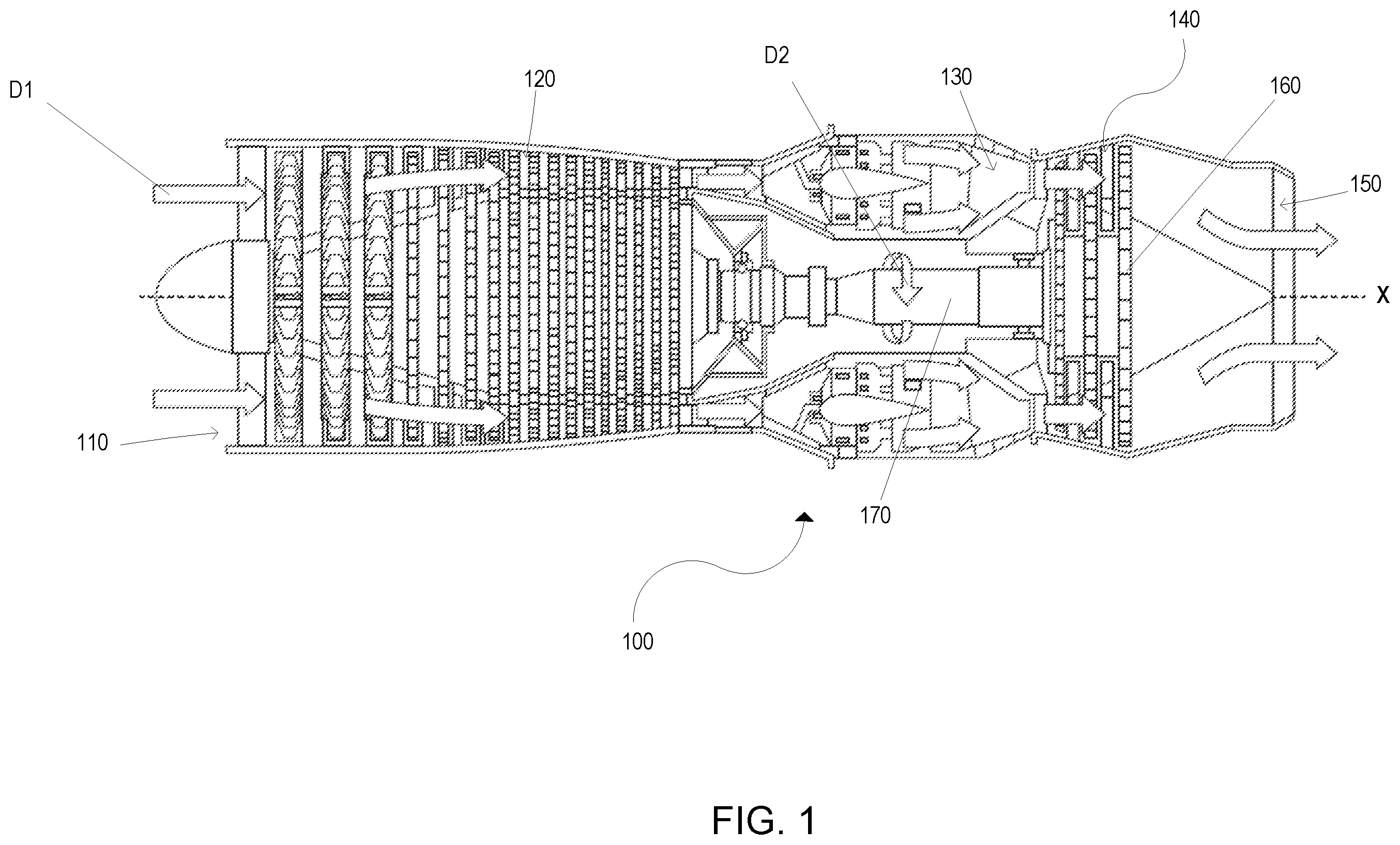 Patent US12583602 Figure 1 – Aircraft override for an energy storage system