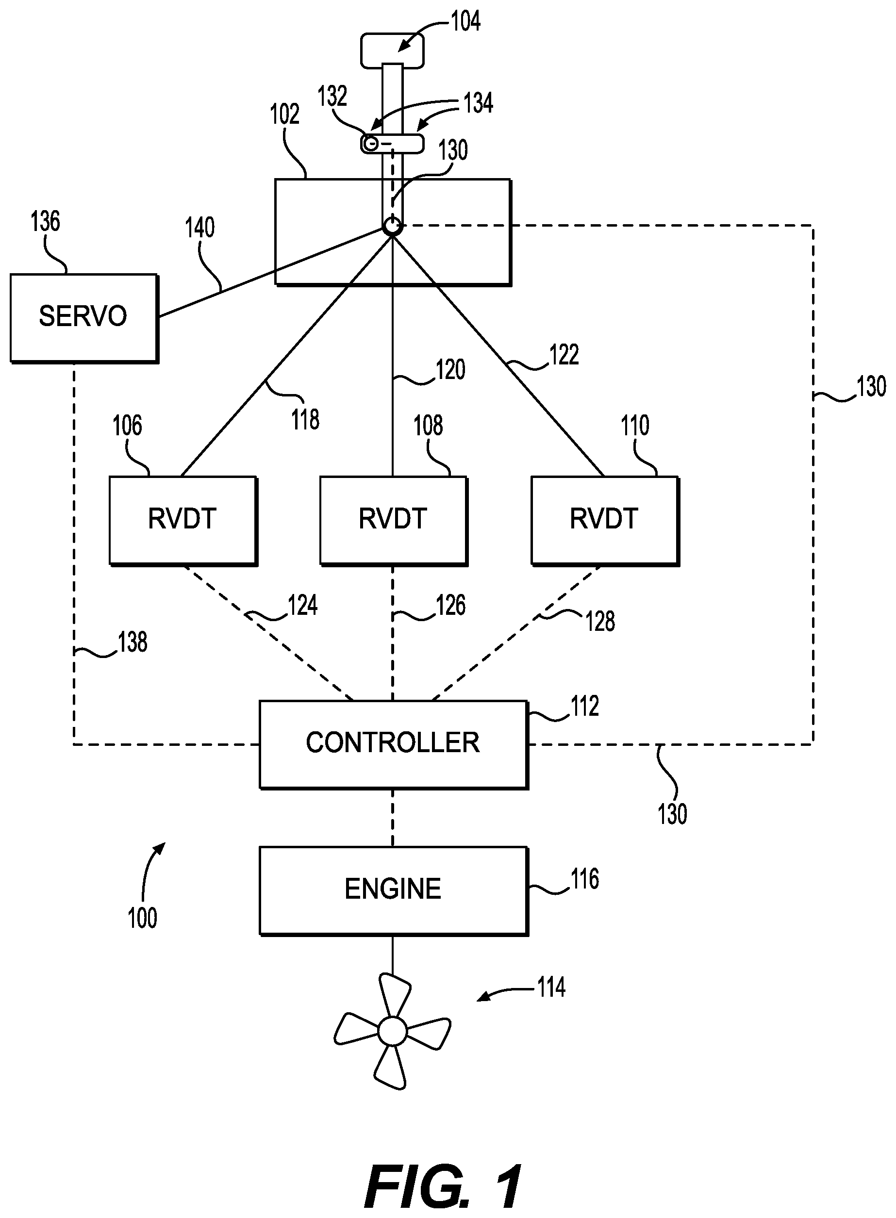 Patent US12583603 Figure 1 – Autothrottle system for aircraft