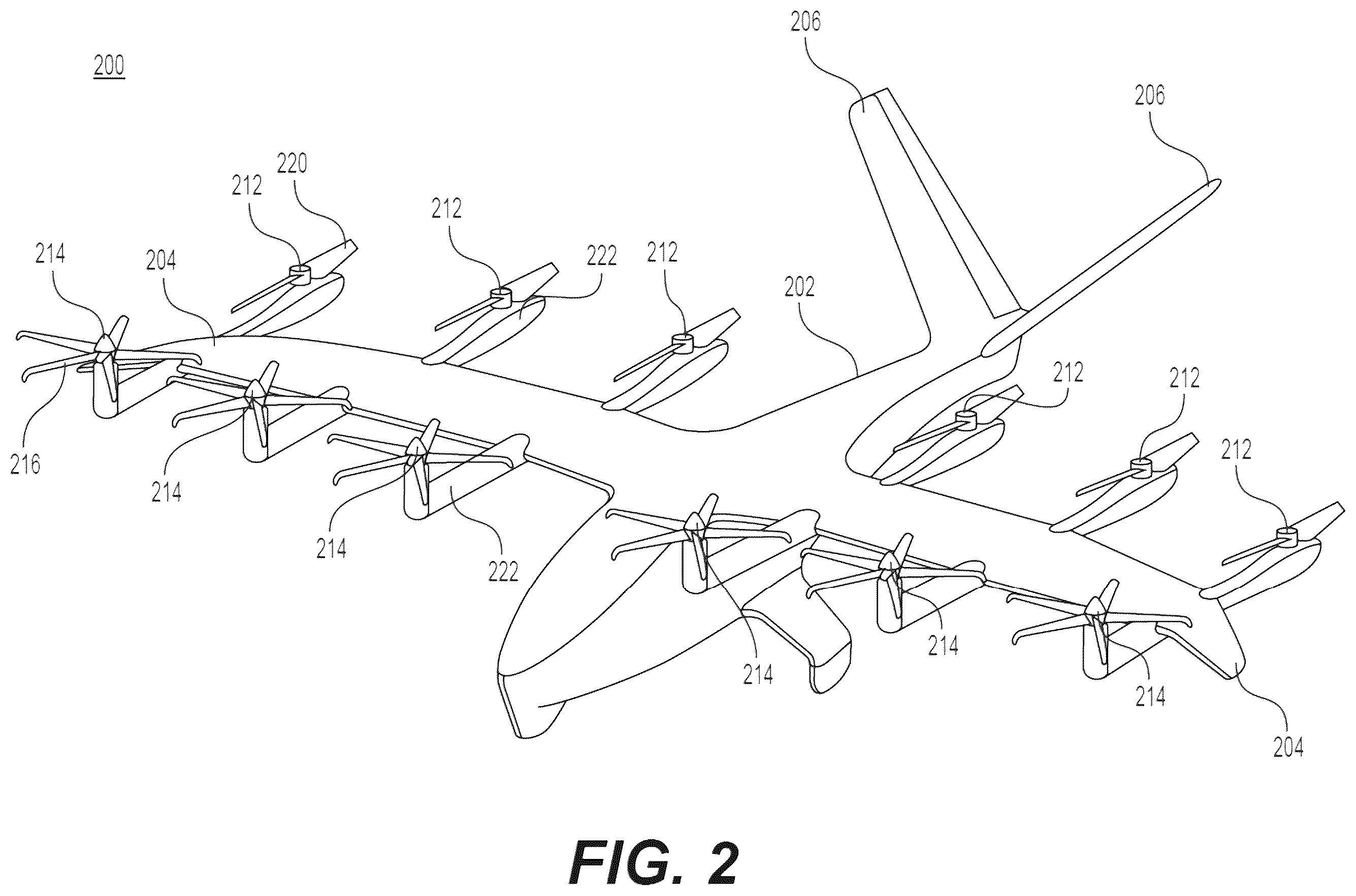 Patent US12583606 Figure 2 – Systems and methods for aircraft energy optimization