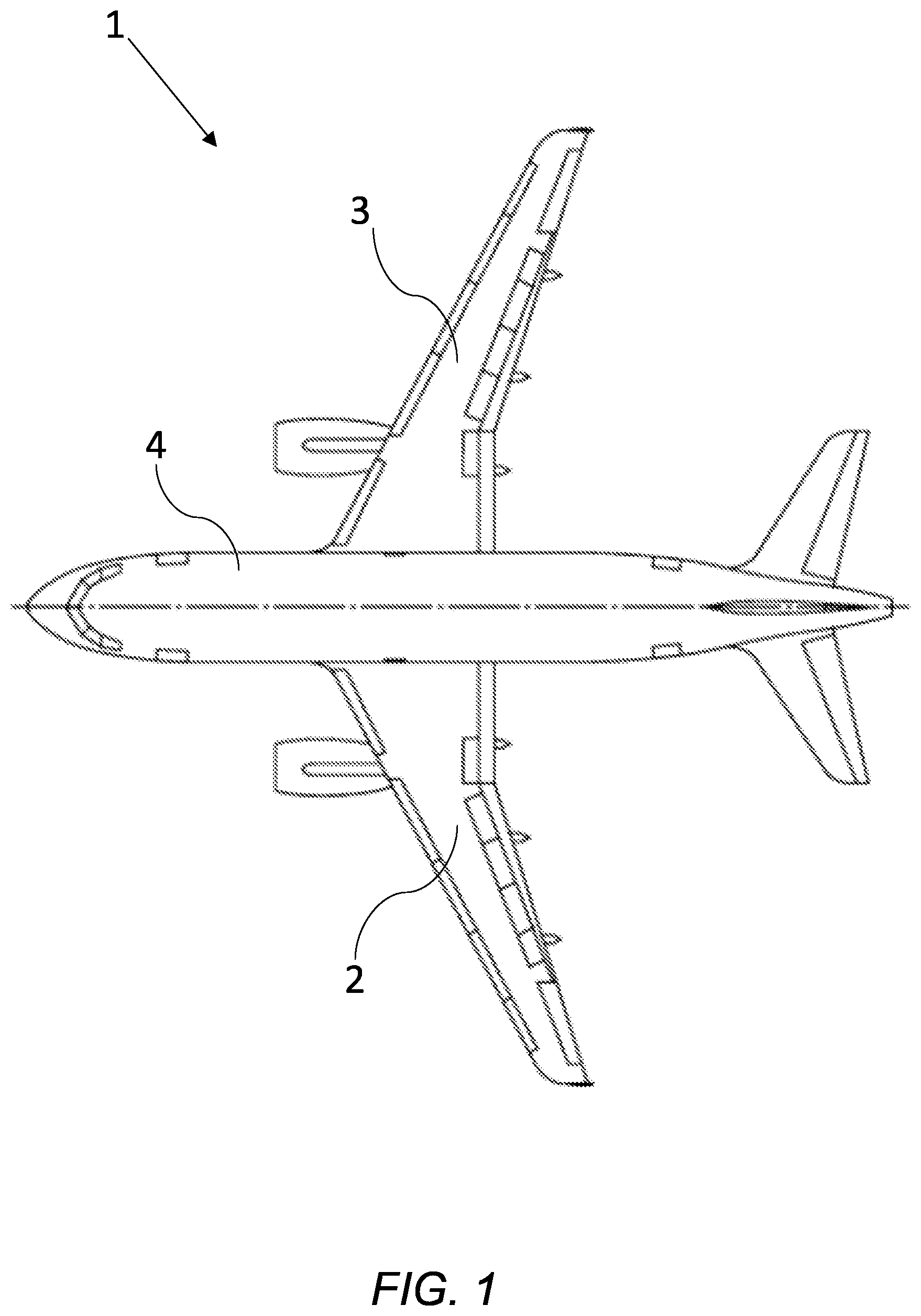 Patent US12583612 Figure 1 – Aircraft assembly