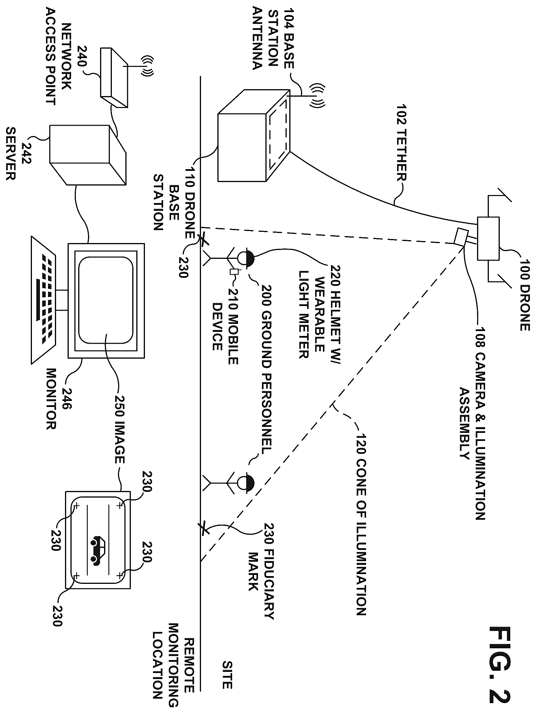 Patent US12583620 Figure 2 – Systems and methods for heat transfer in drones