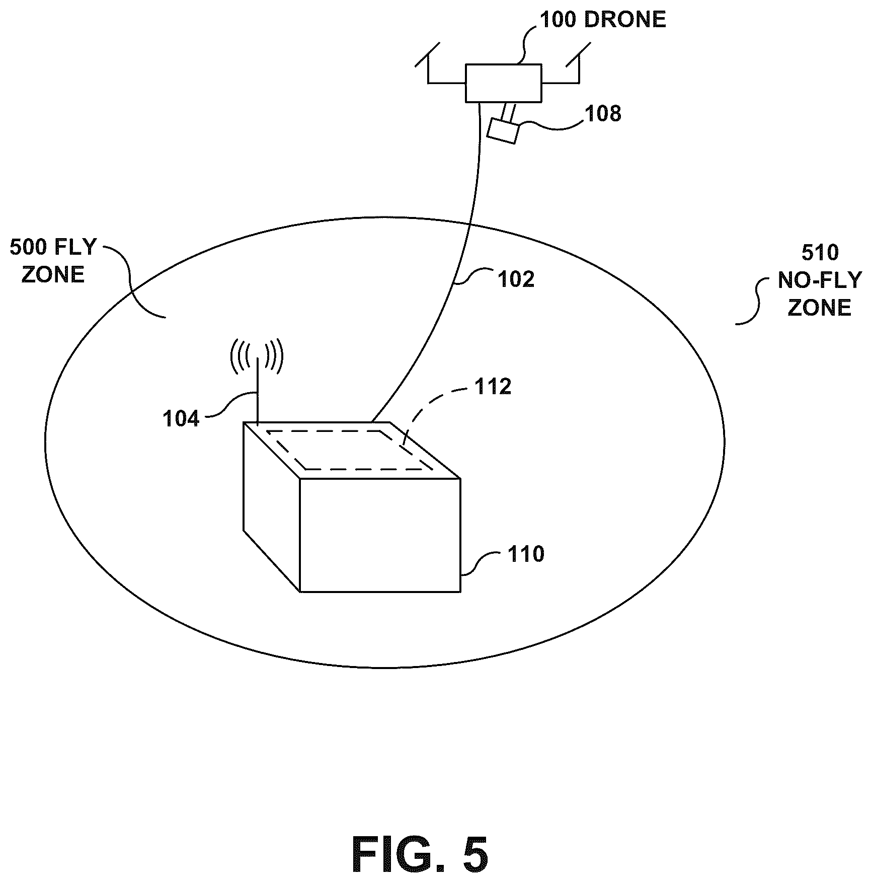 Patent US12583620 Figure 5 – Systems and methods for heat transfer in drones
