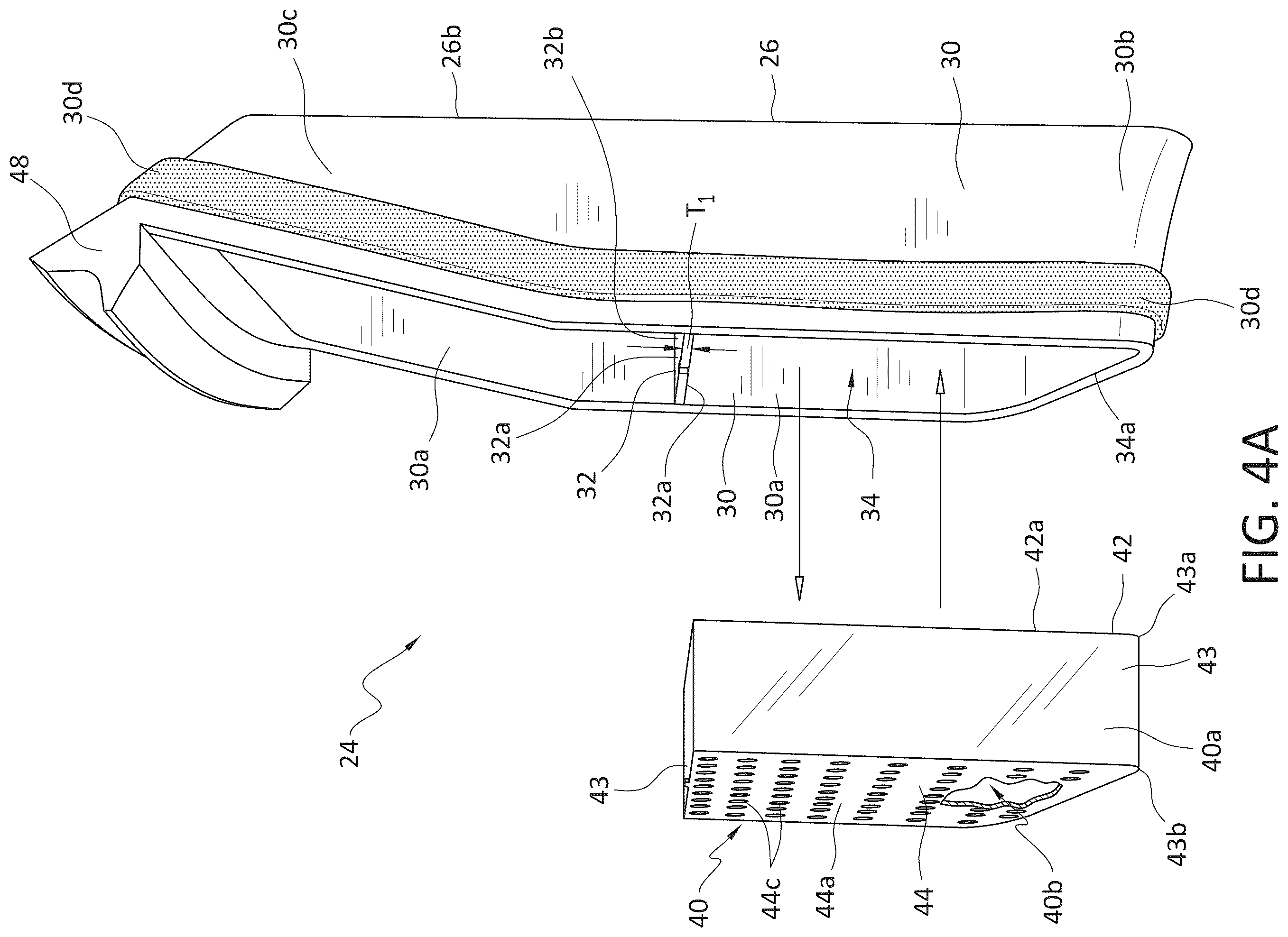 Patent US12583621 Figure 6 – Debris barrier for aircraft window assembly and method