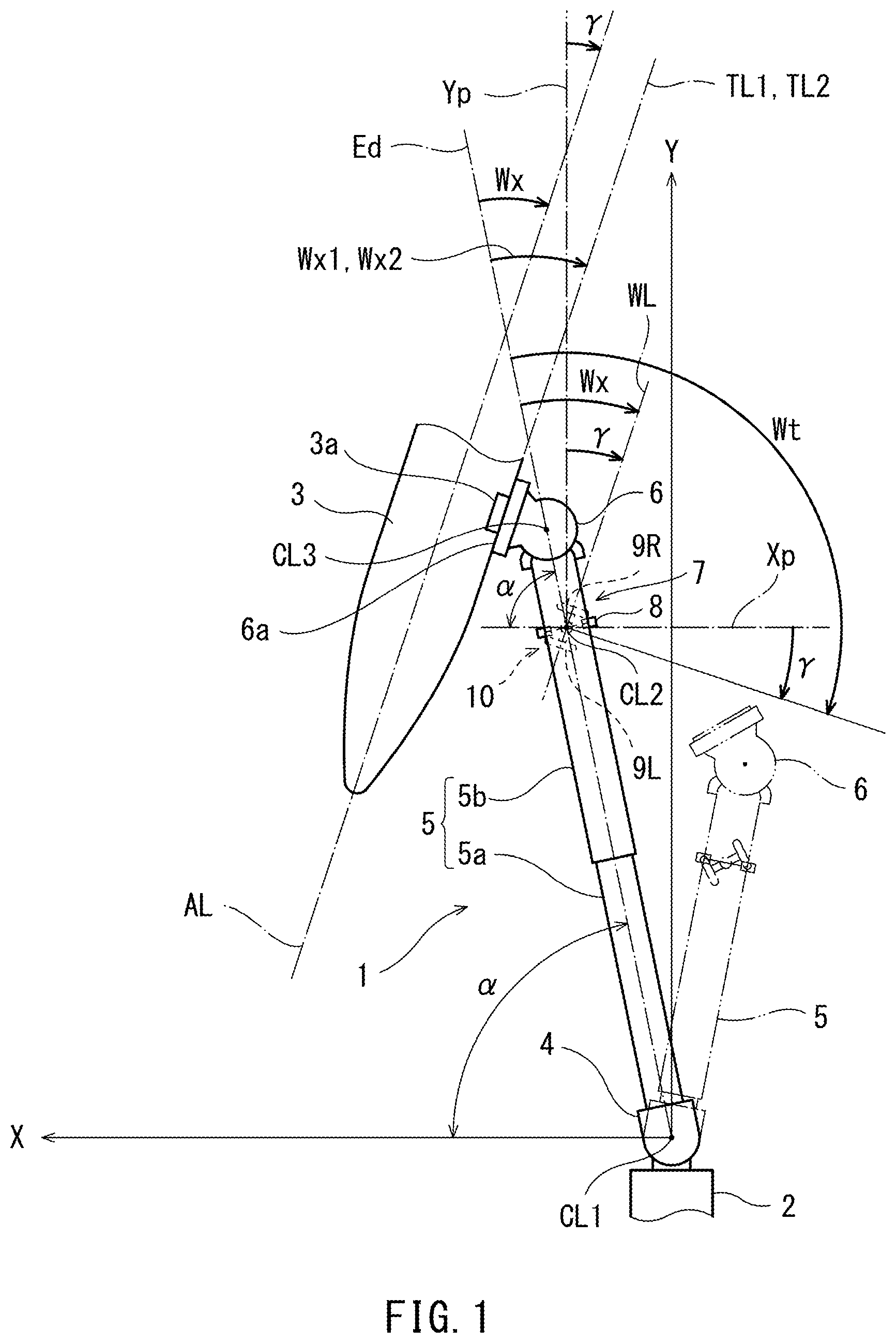 Patent US12583622 Figure 1 – Passenger boarding bridge