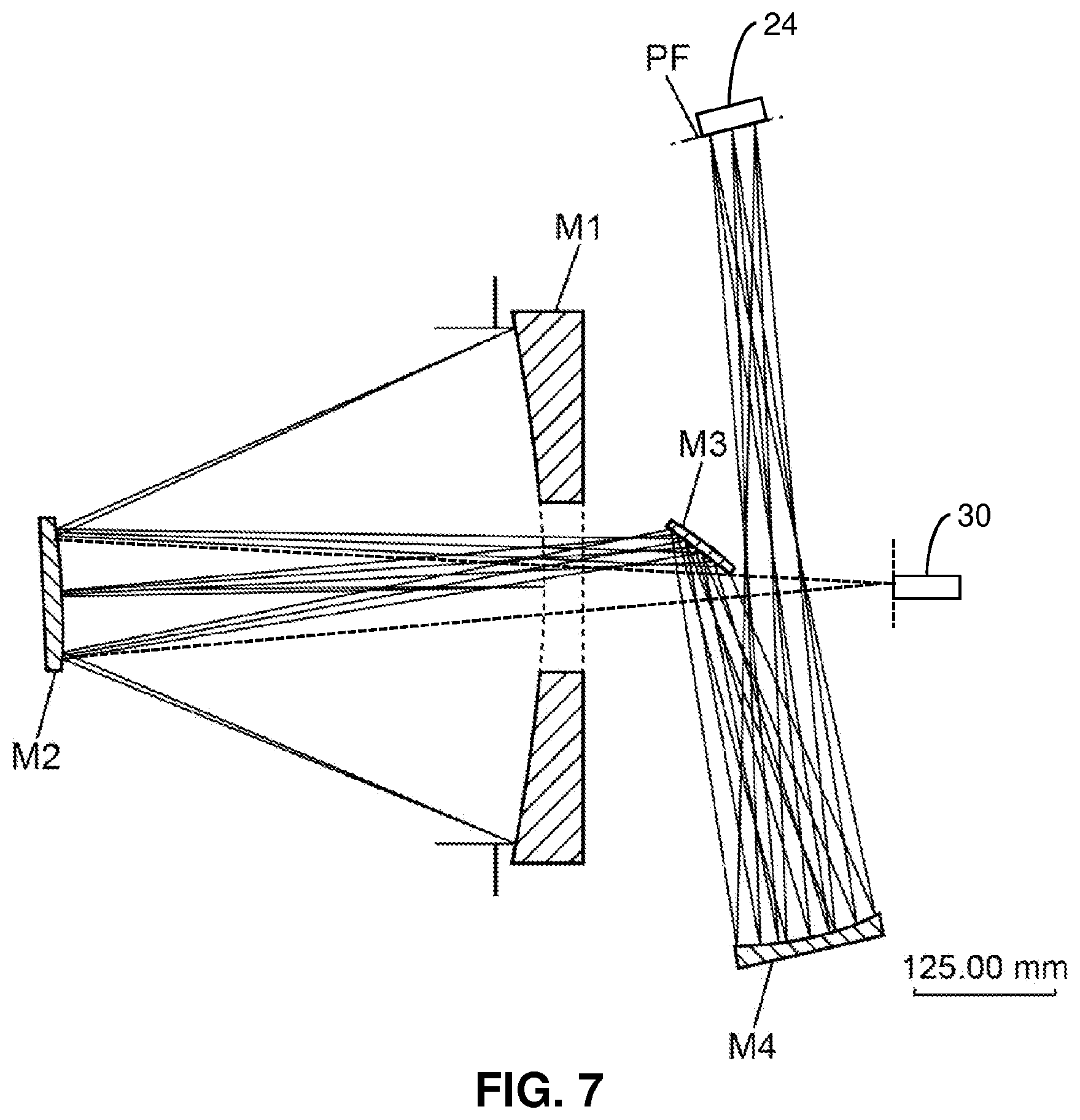 Patent US12583626 Figure 4 – Method for acquiring images of a terrestrial zone using a spacecraft comprising a laser transmission module