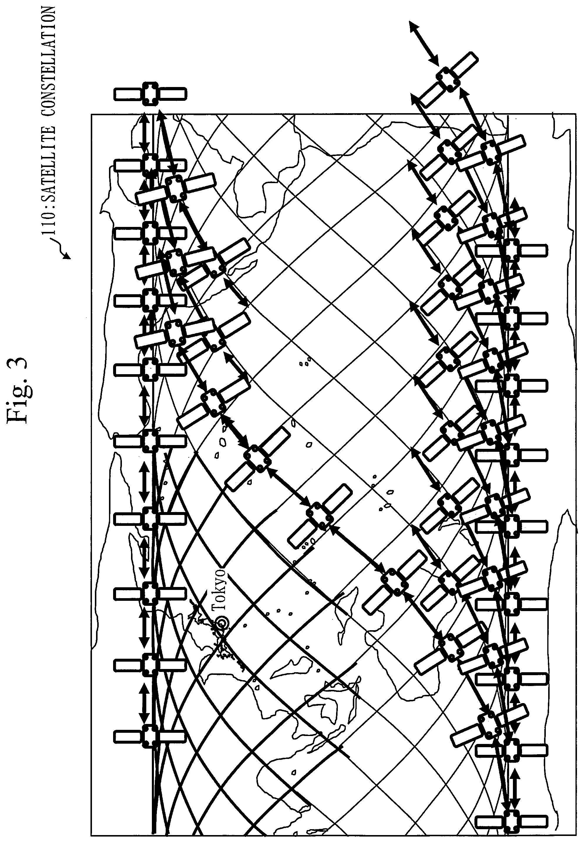 Patent US12583627 Figure 3 – Hybrid constellation and flying object monitoring system