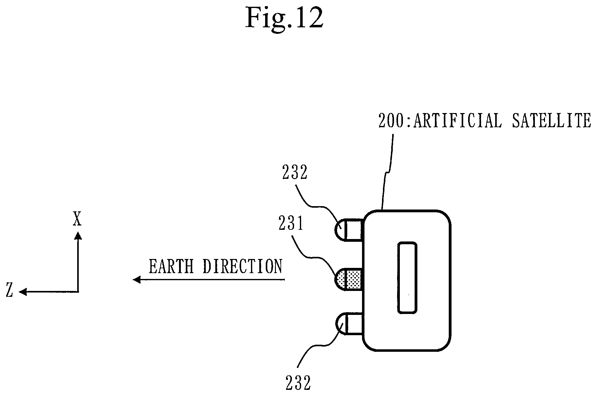 Patent US12583627 Figure 12 – Hybrid constellation and flying object monitoring system
