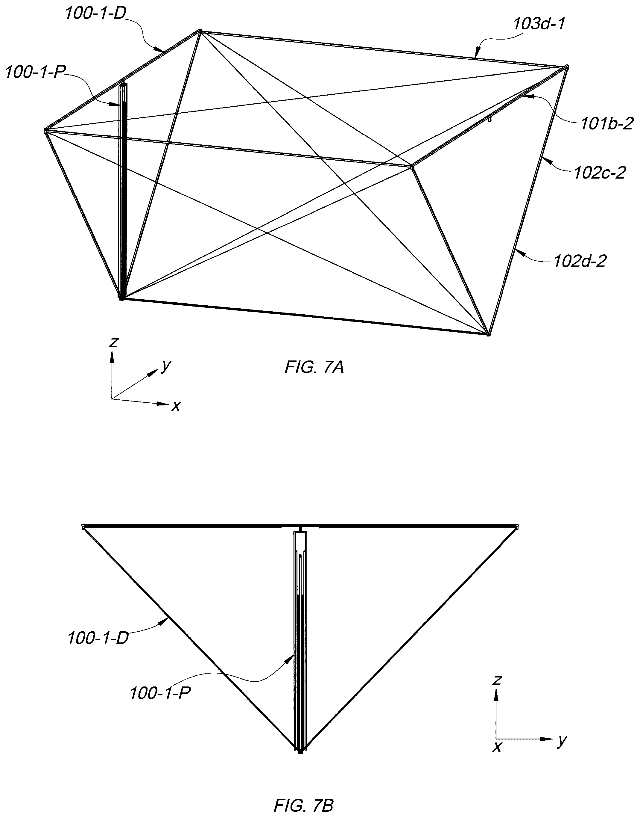 Patent US12583628 Figure 7 – Deployable, ultra-stowable truss for space applications