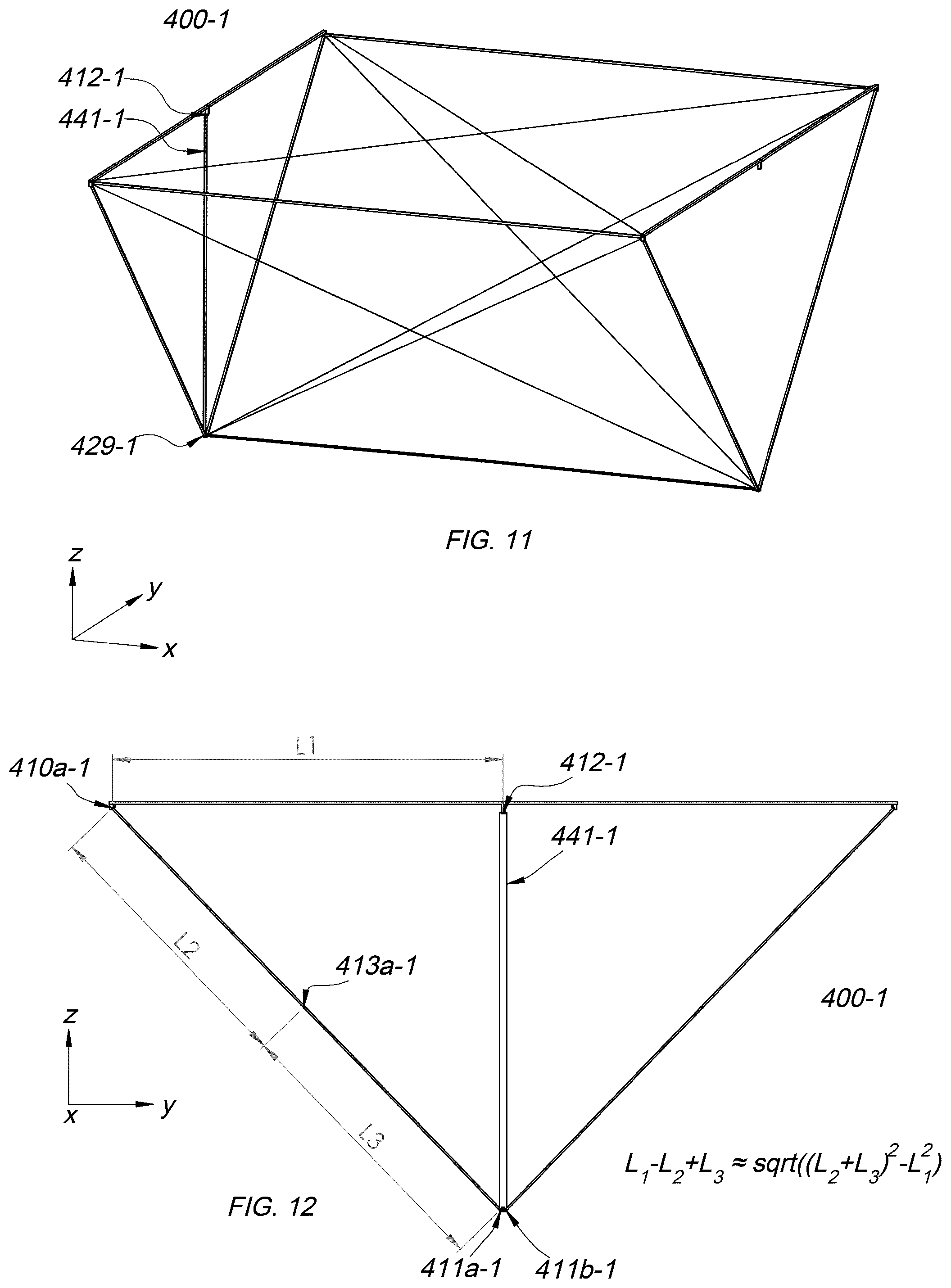 Patent US12583628 Figure 11 – Deployable, ultra-stowable truss for space applications