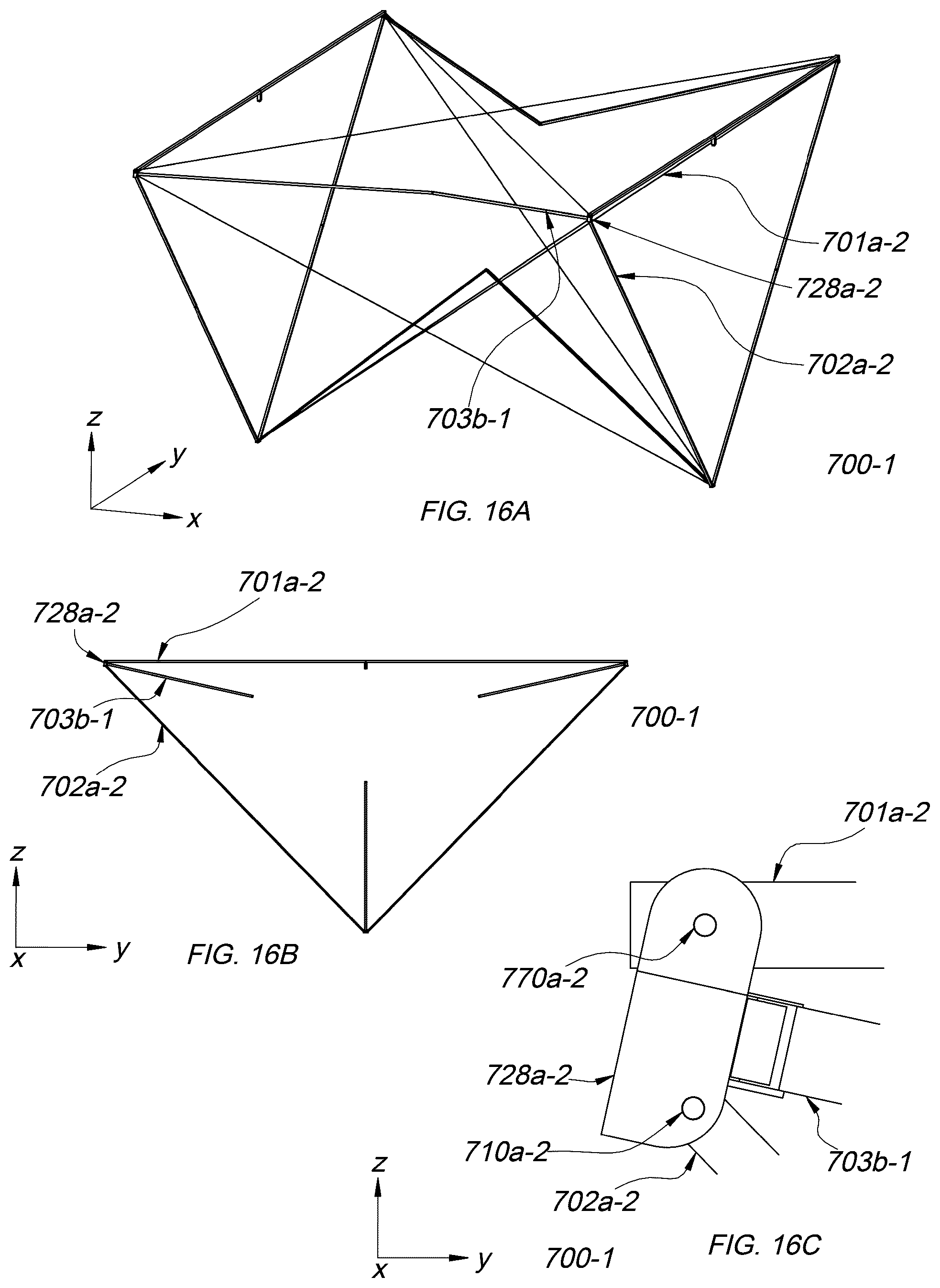 Patent US12583628 Figure 15 – Deployable, ultra-stowable truss for space applications