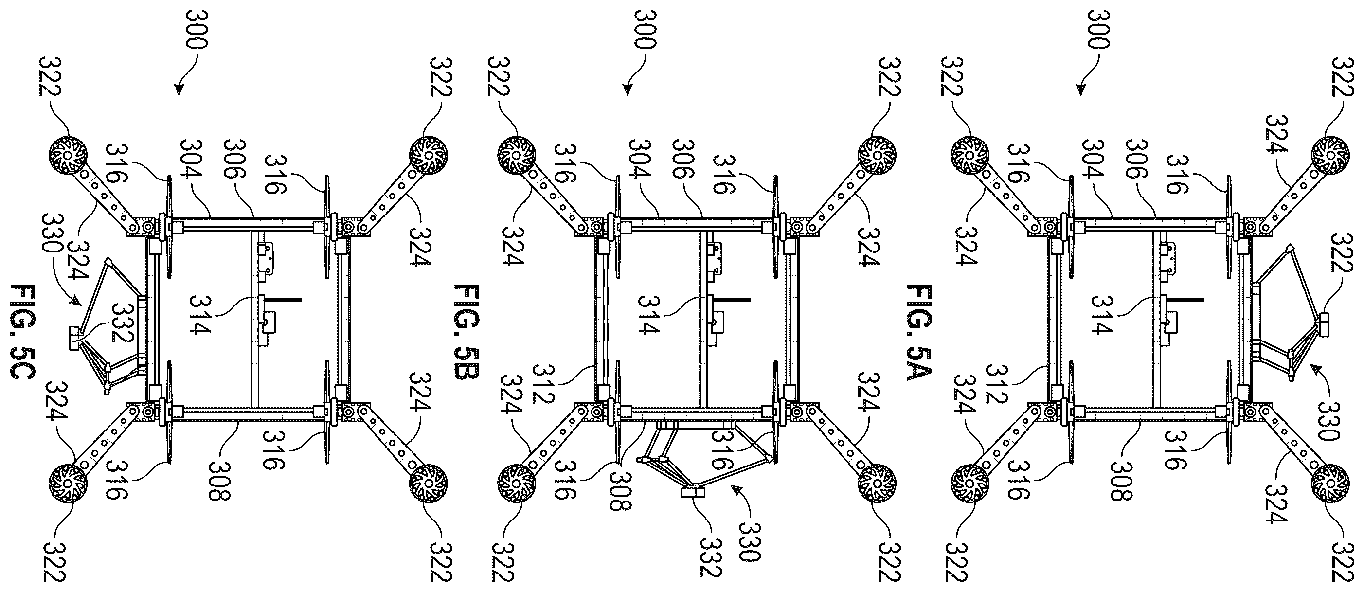 Patent US12583630 Figure 5 – Robotic system for civil infrastructure inspection