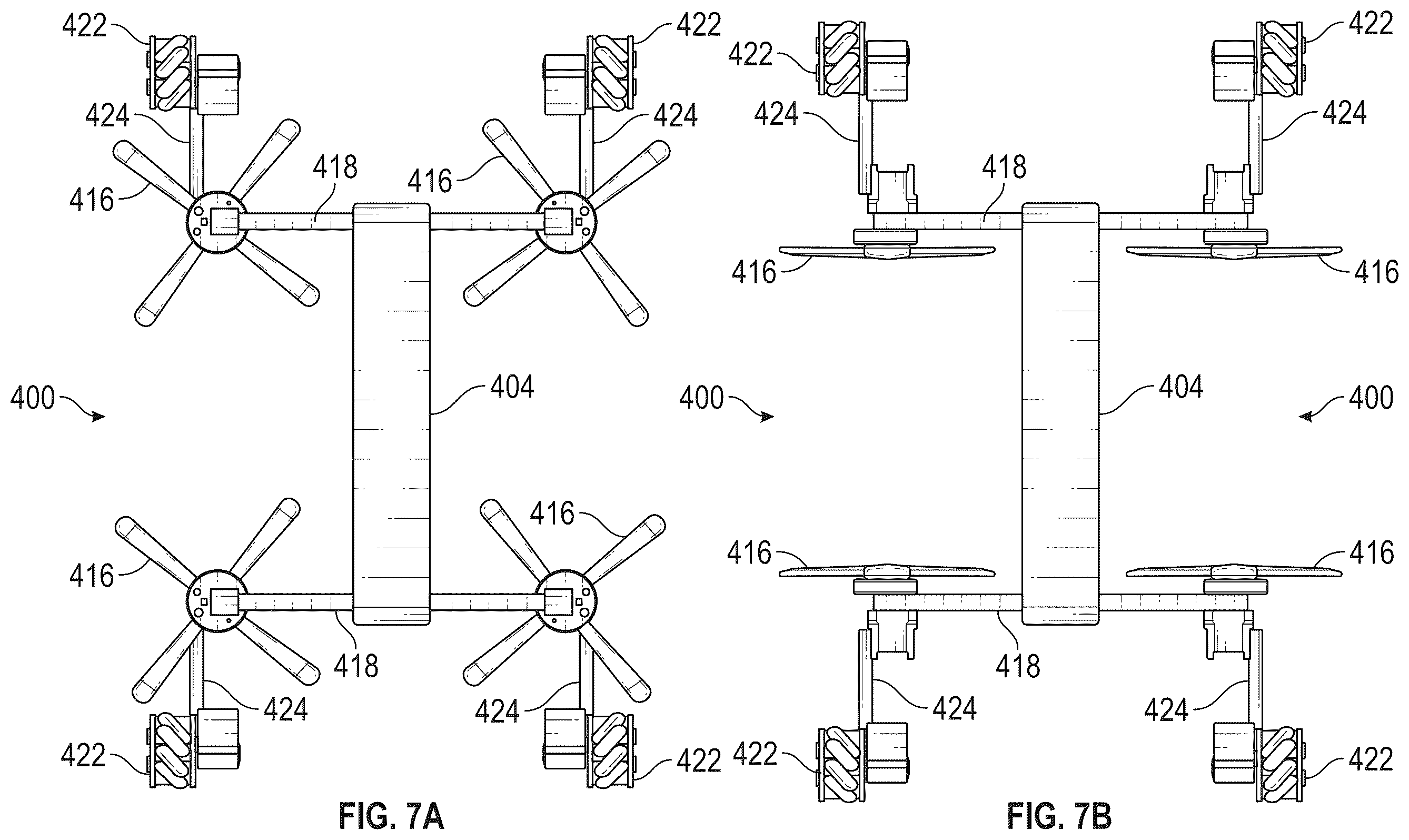 Patent US12583630 Figure 7 – Robotic system for civil infrastructure inspection