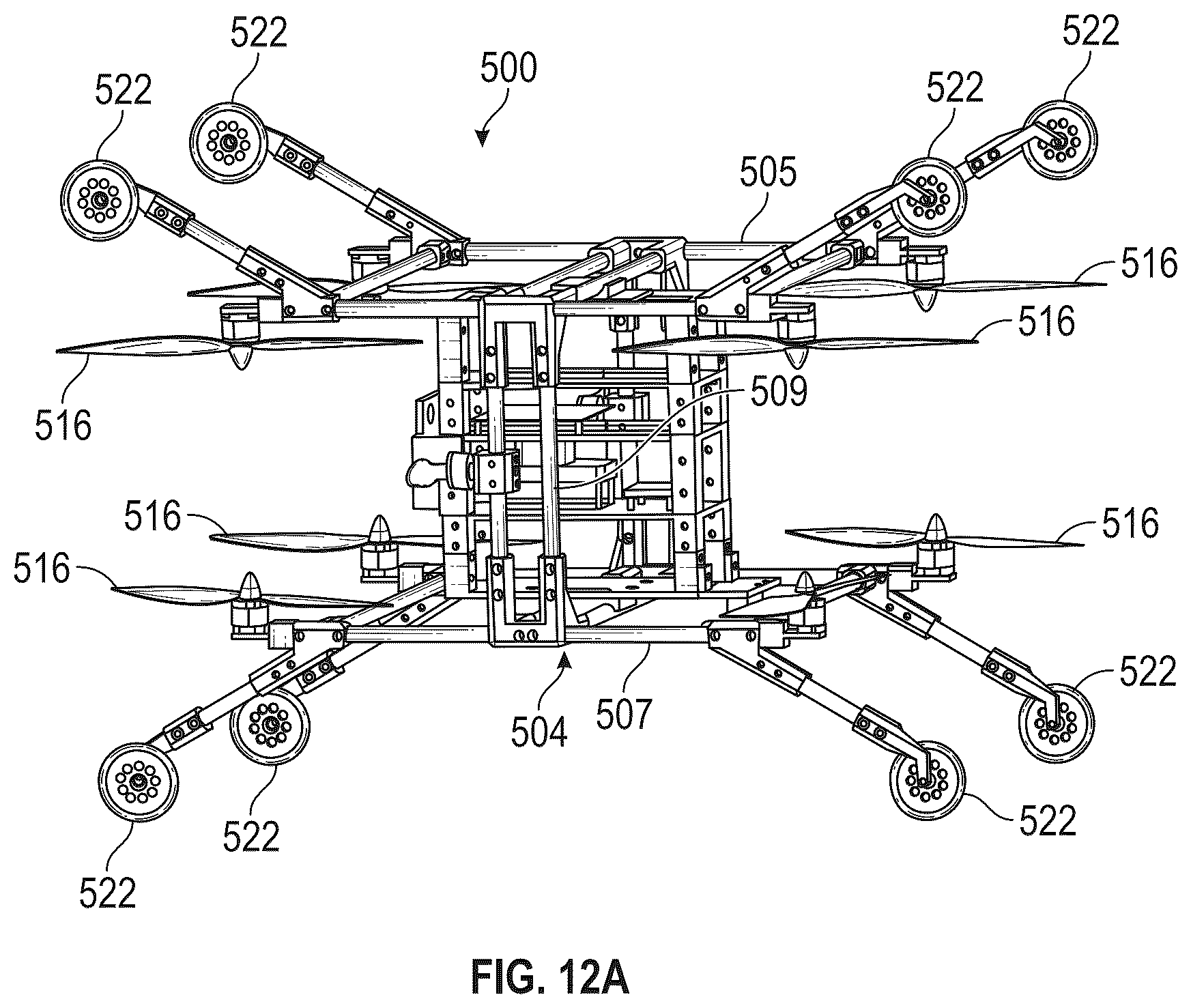 Patent US12583630 Figure 11 – Robotic system for civil infrastructure inspection