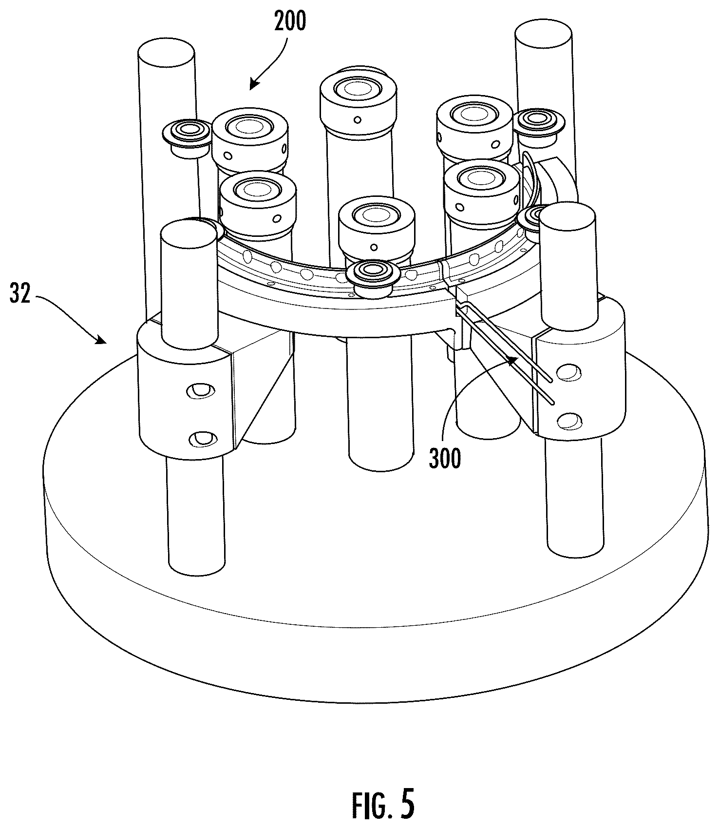 Patent US12583639 Figure 6 – Systems for high-speed application of paper-based end closures on composite containers