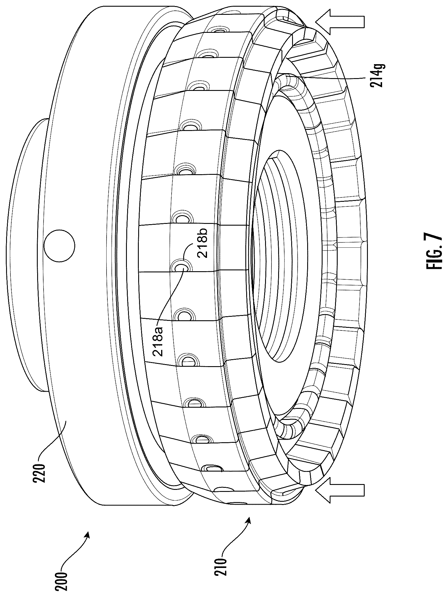 Patent US12583639 Figure 8 – Systems for high-speed application of paper-based end closures on composite containers