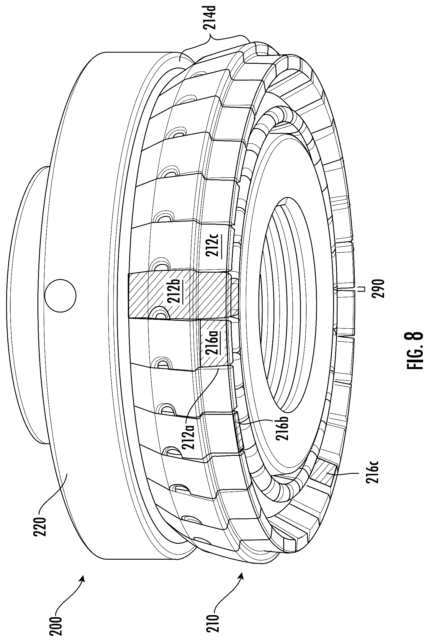 Patent US12583639 Figure 9 – Systems for high-speed application of paper-based end closures on composite containers
