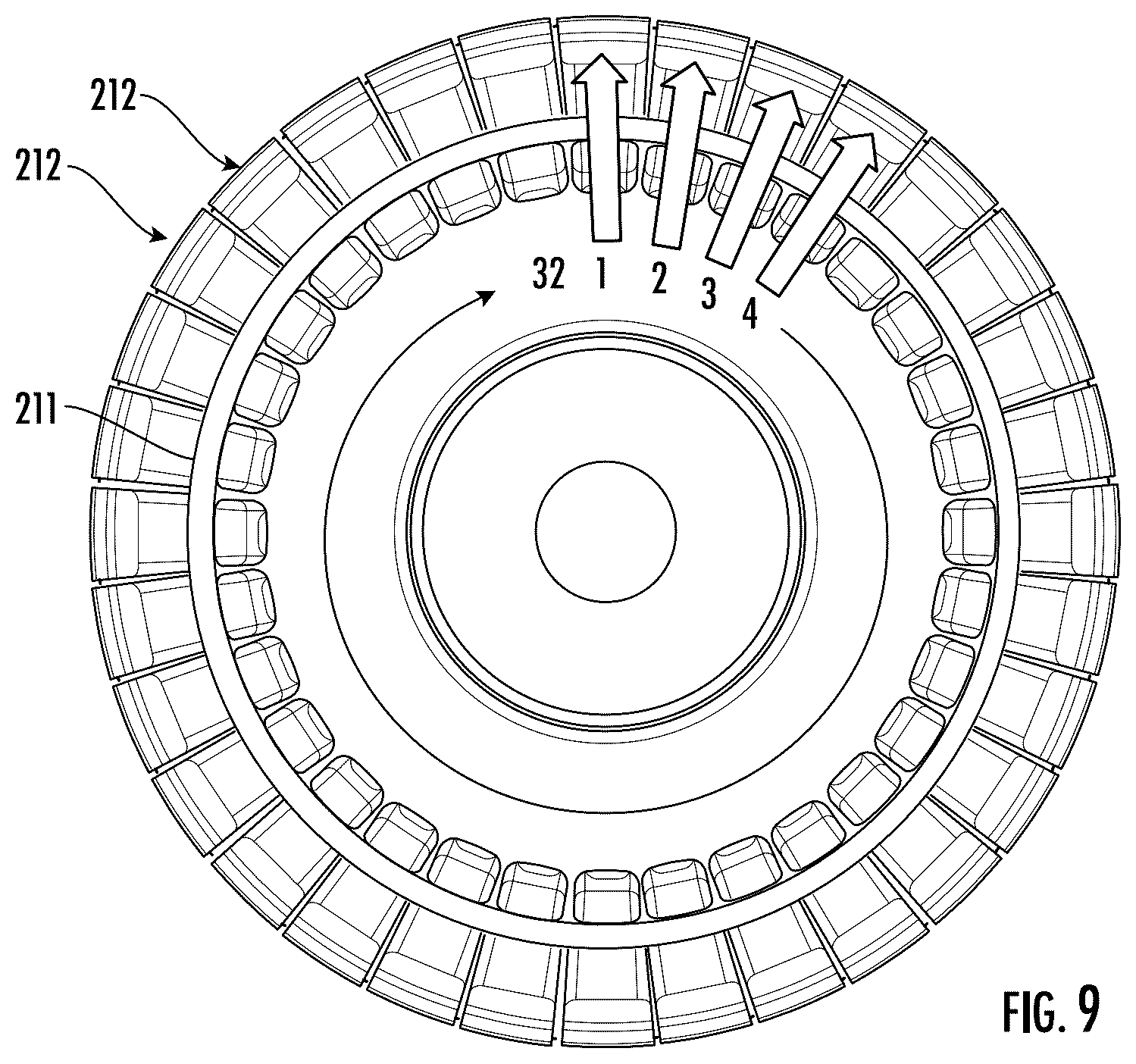 Patent US12583639 Figure 10 – Systems for high-speed application of paper-based end closures on composite containers