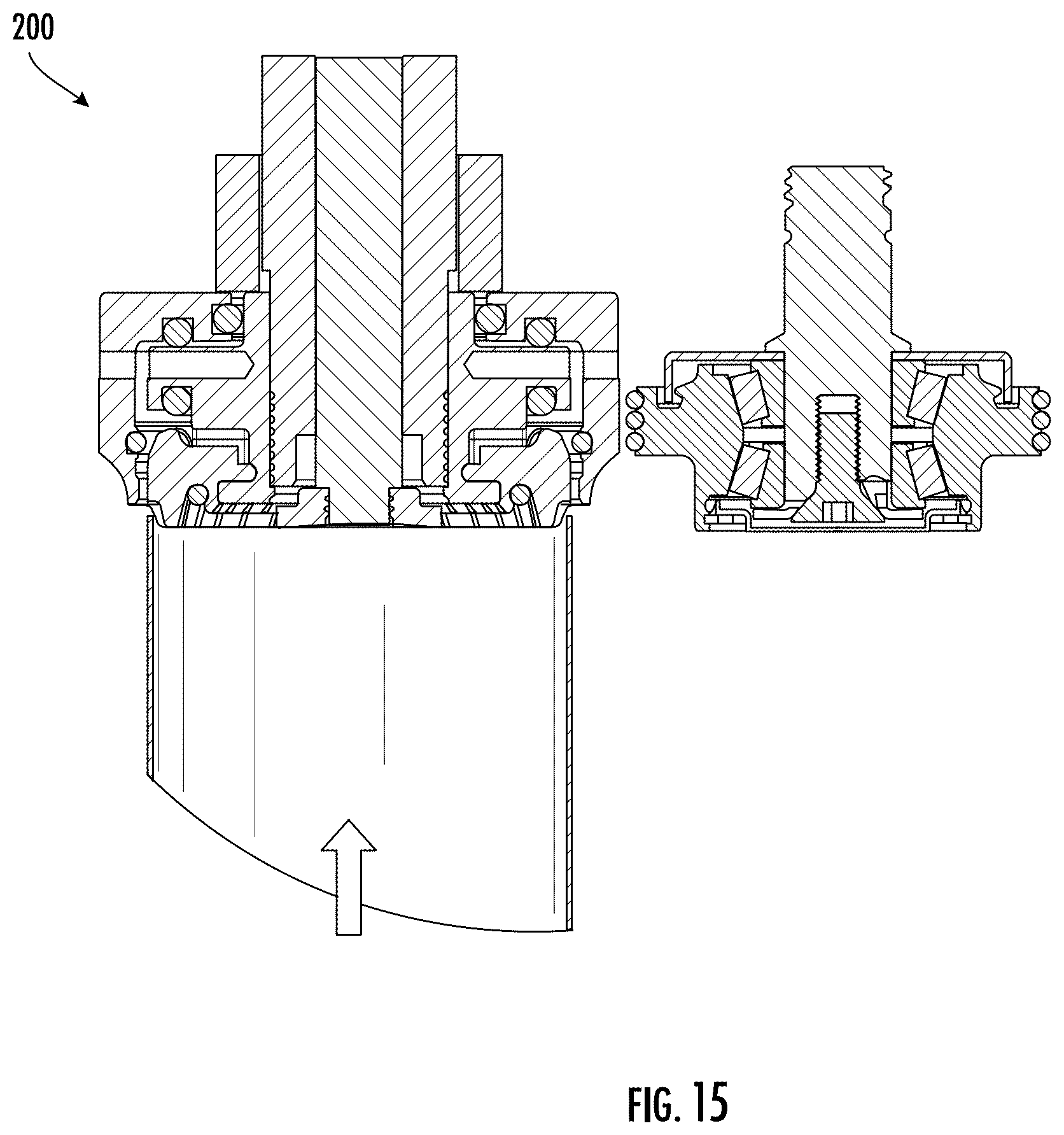 Patent US12583639 Figure 16 – Systems for high-speed application of paper-based end closures on composite containers