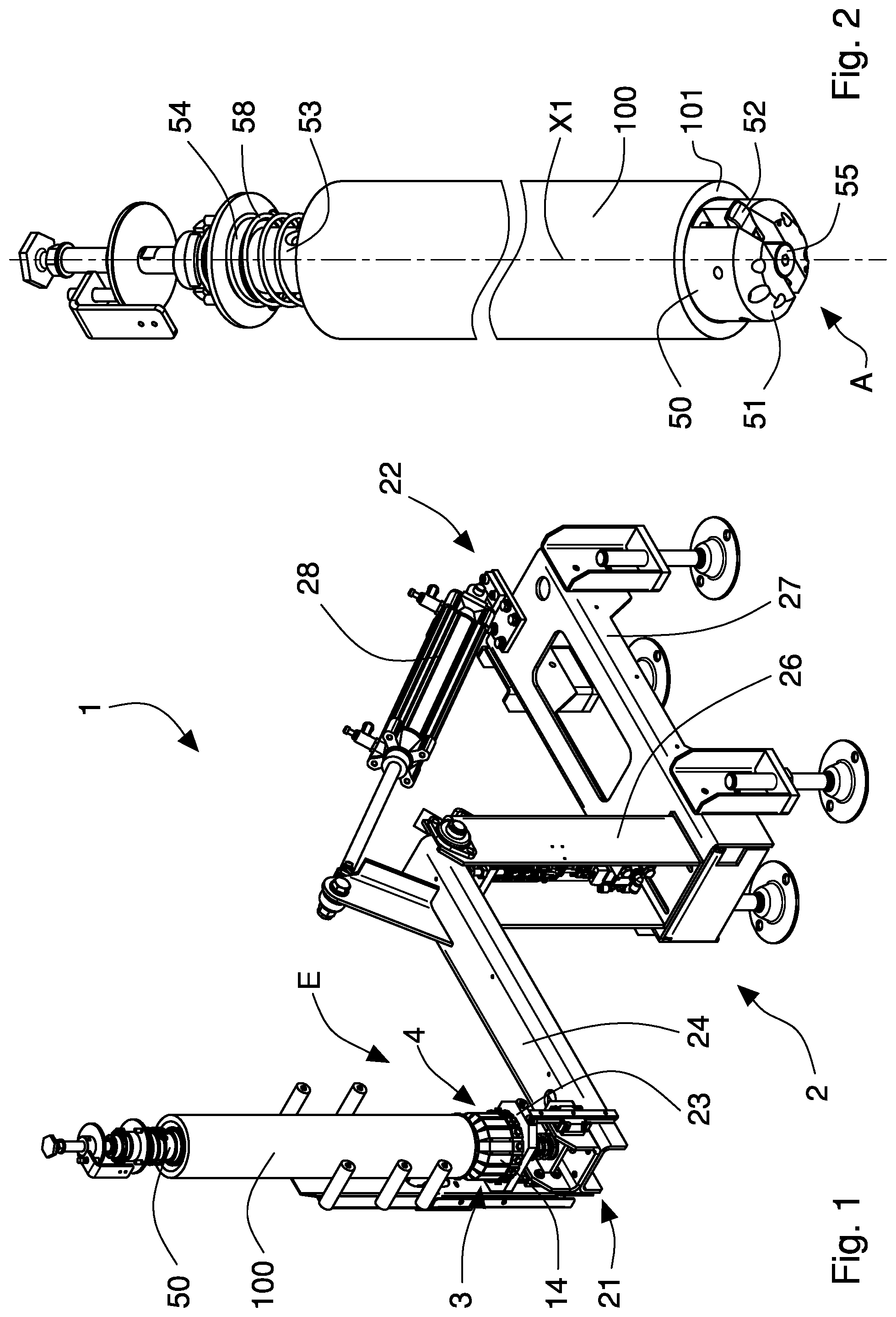 Patent US12583644 — Wrapping machine — Figure 1