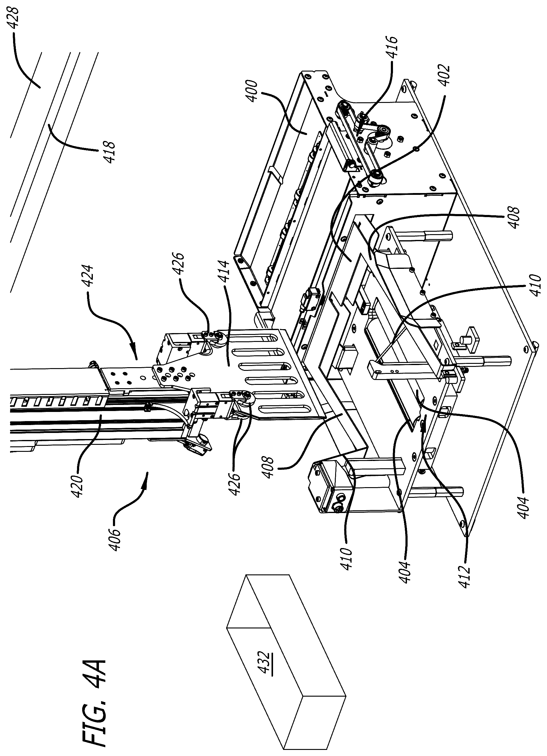 Patent US12583645 Figure 8 – Medication container infeed loop system and apparatus
