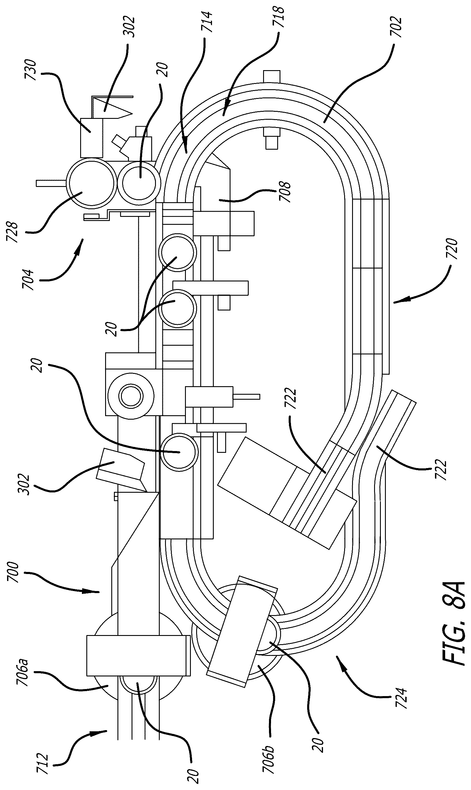 Patent US12583645 Figure 16 – Medication container infeed loop system and apparatus