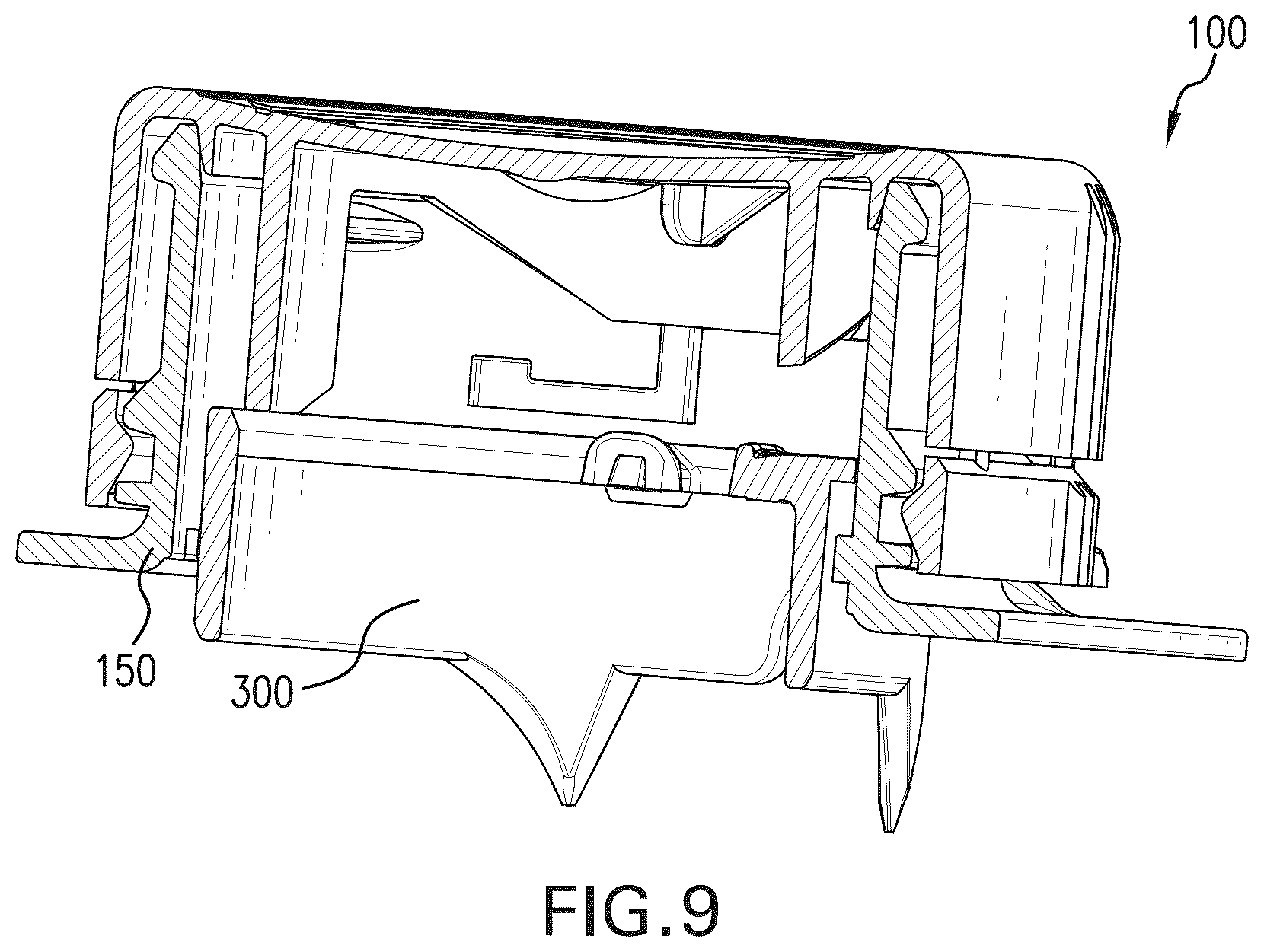 Patent US12583647 Figure 9 – Tethered cap and spout