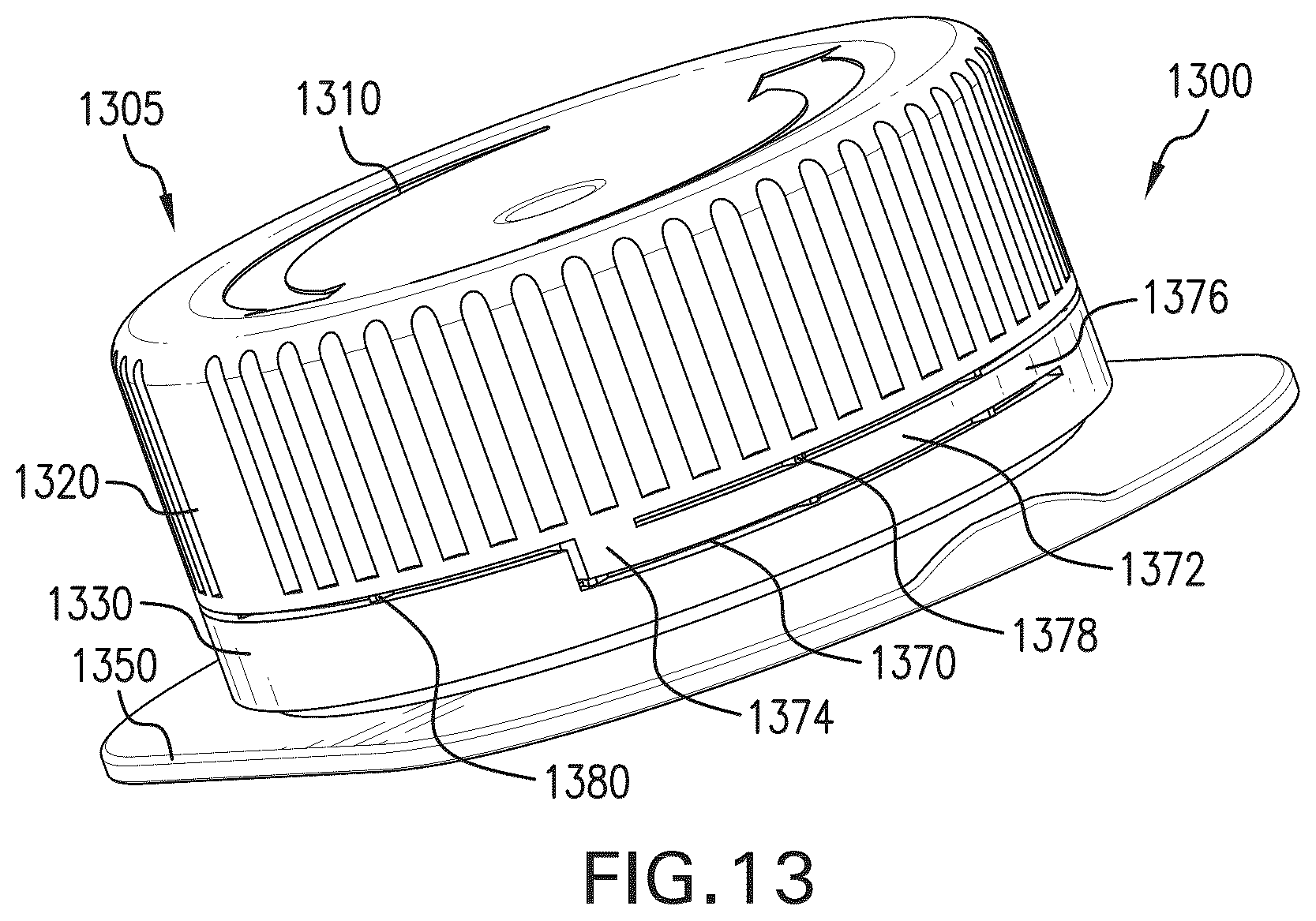 Patent US12583647 Figure 13 – Tethered cap and spout