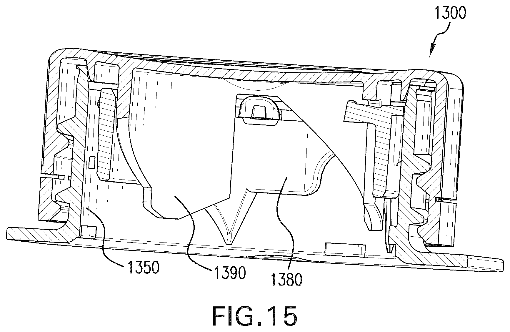 Patent US12583647 Figure 15 – Tethered cap and spout