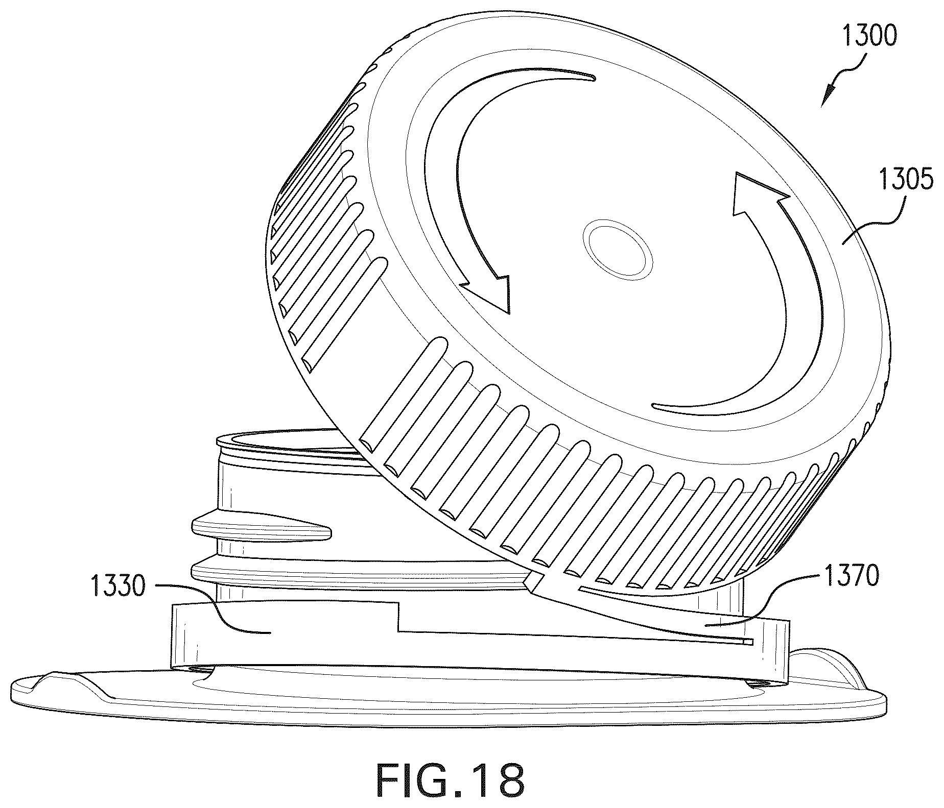Patent US12583647 Figure 18 – Tethered cap and spout