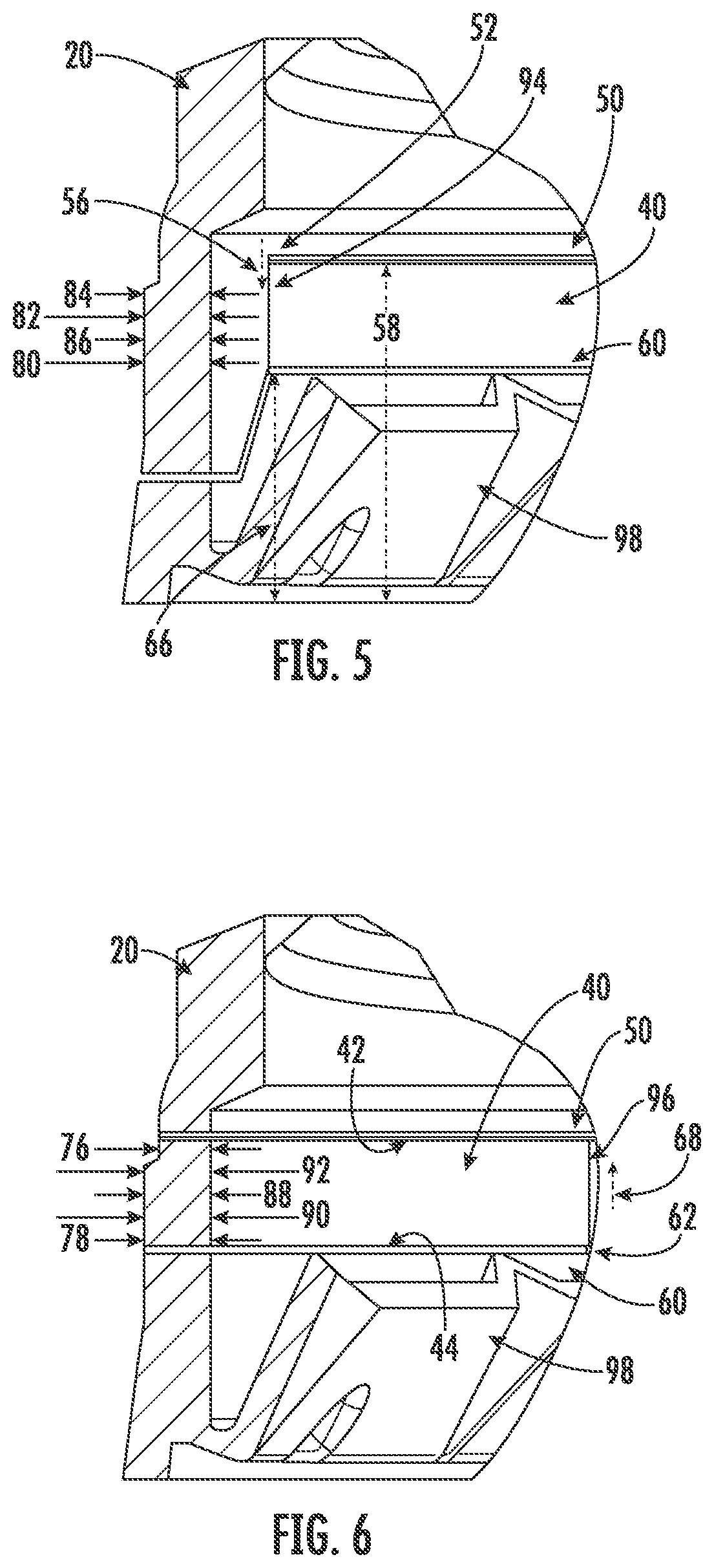 Patent US12583649 Figure 3 – Modified sidewall of tethered closure