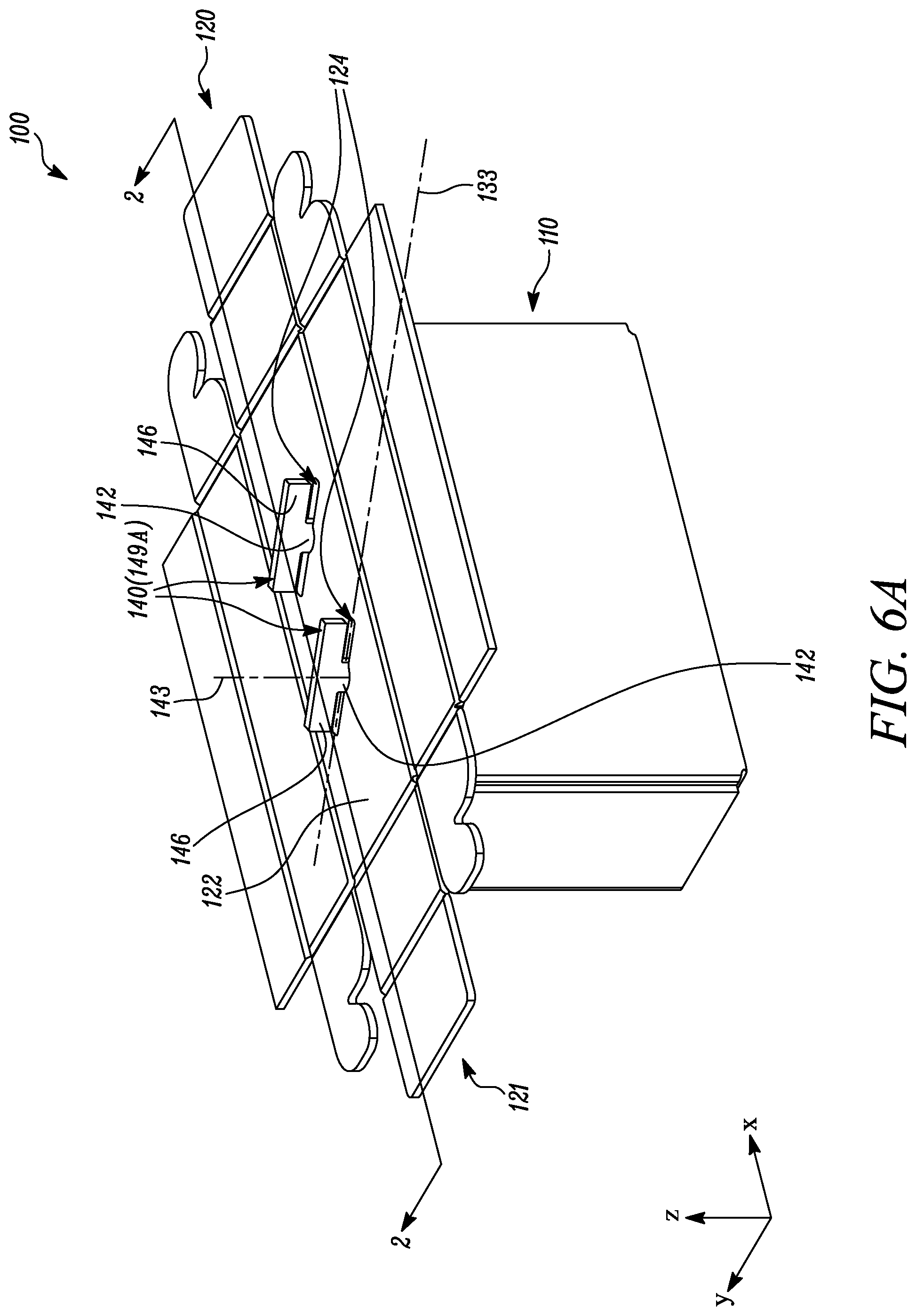 Patent US12583656 Figure 8 – Container system and method of assembly