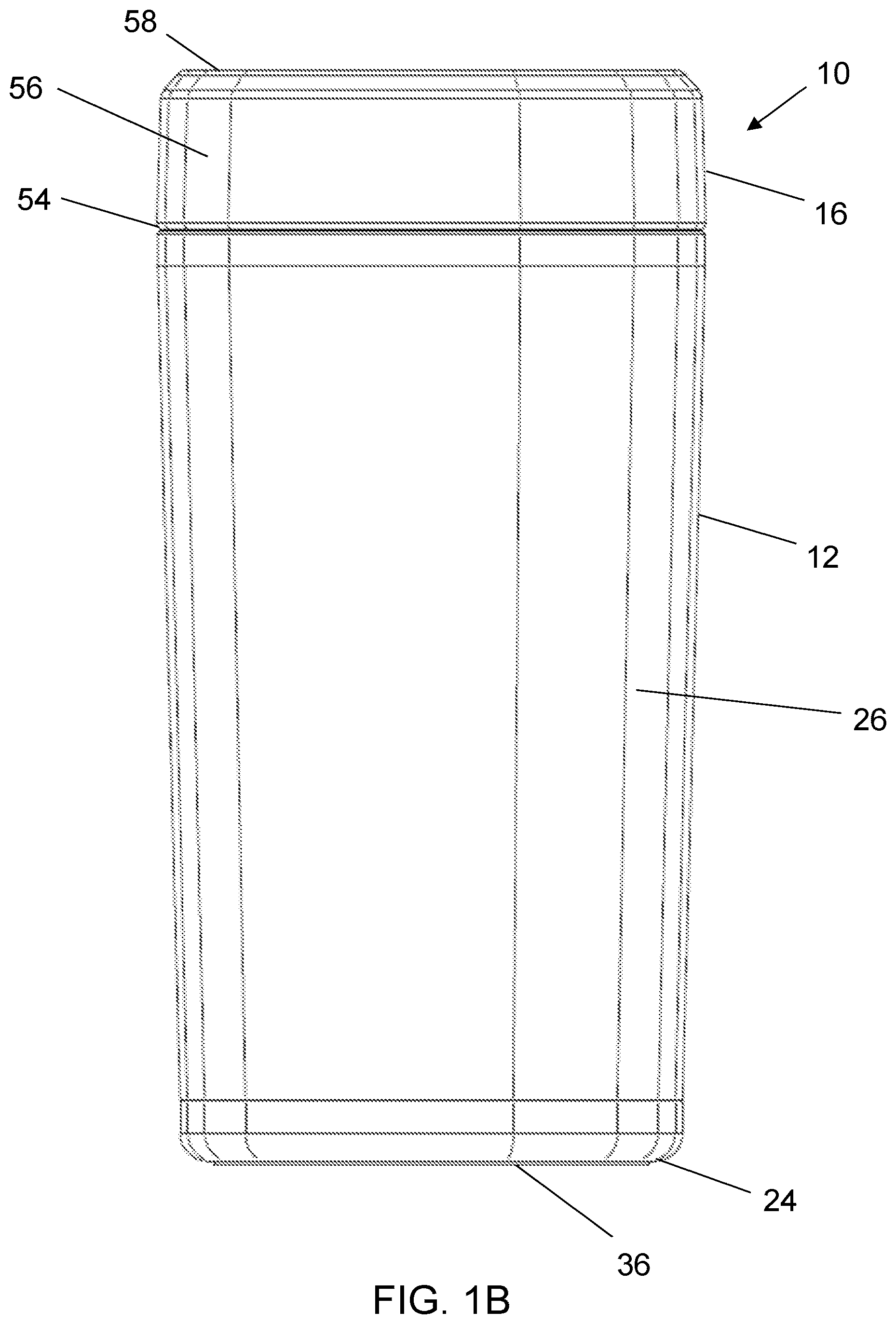 Patent US12583663 Figure 2 – Insulating beverage container
