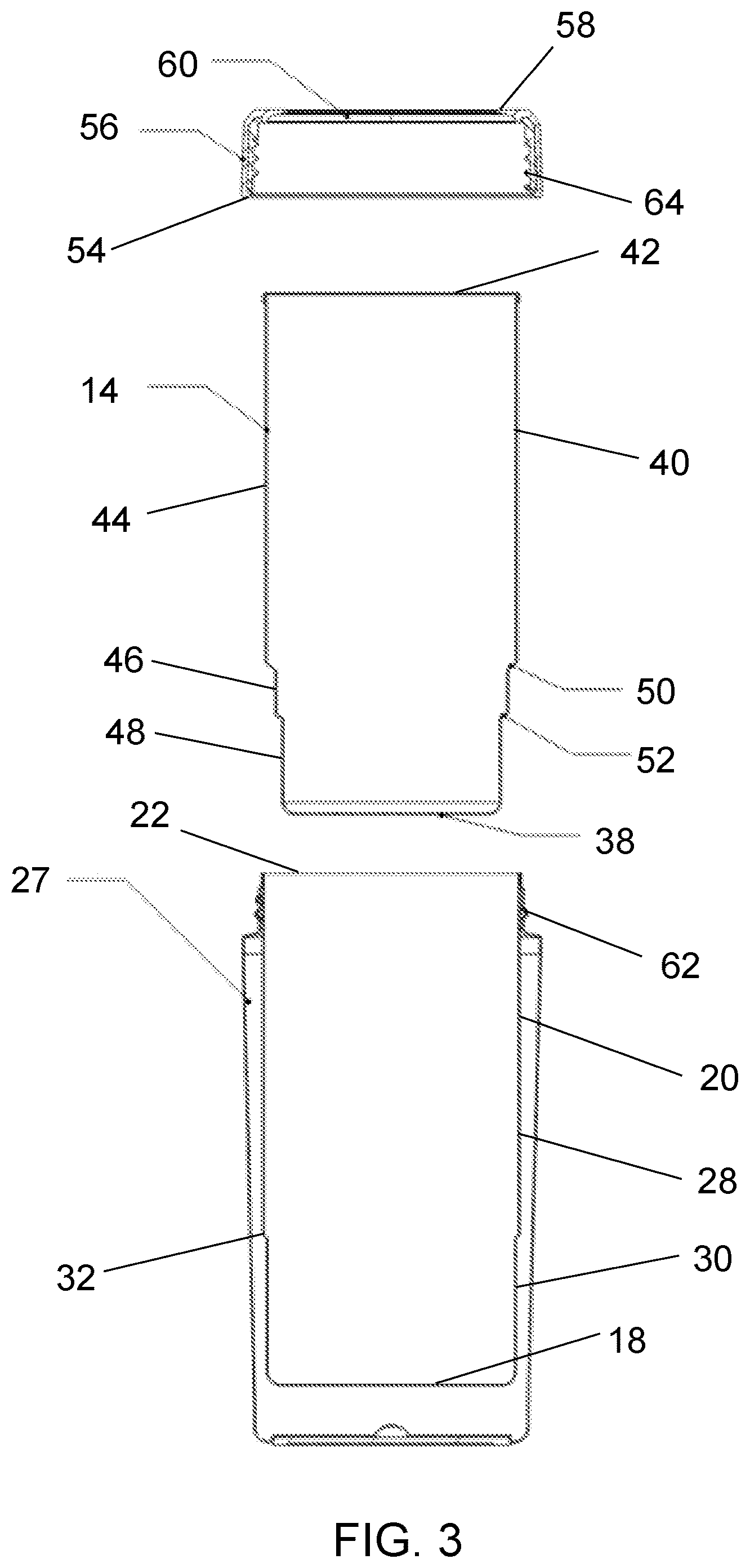 Patent US12583663 Figure 5 – Insulating beverage container