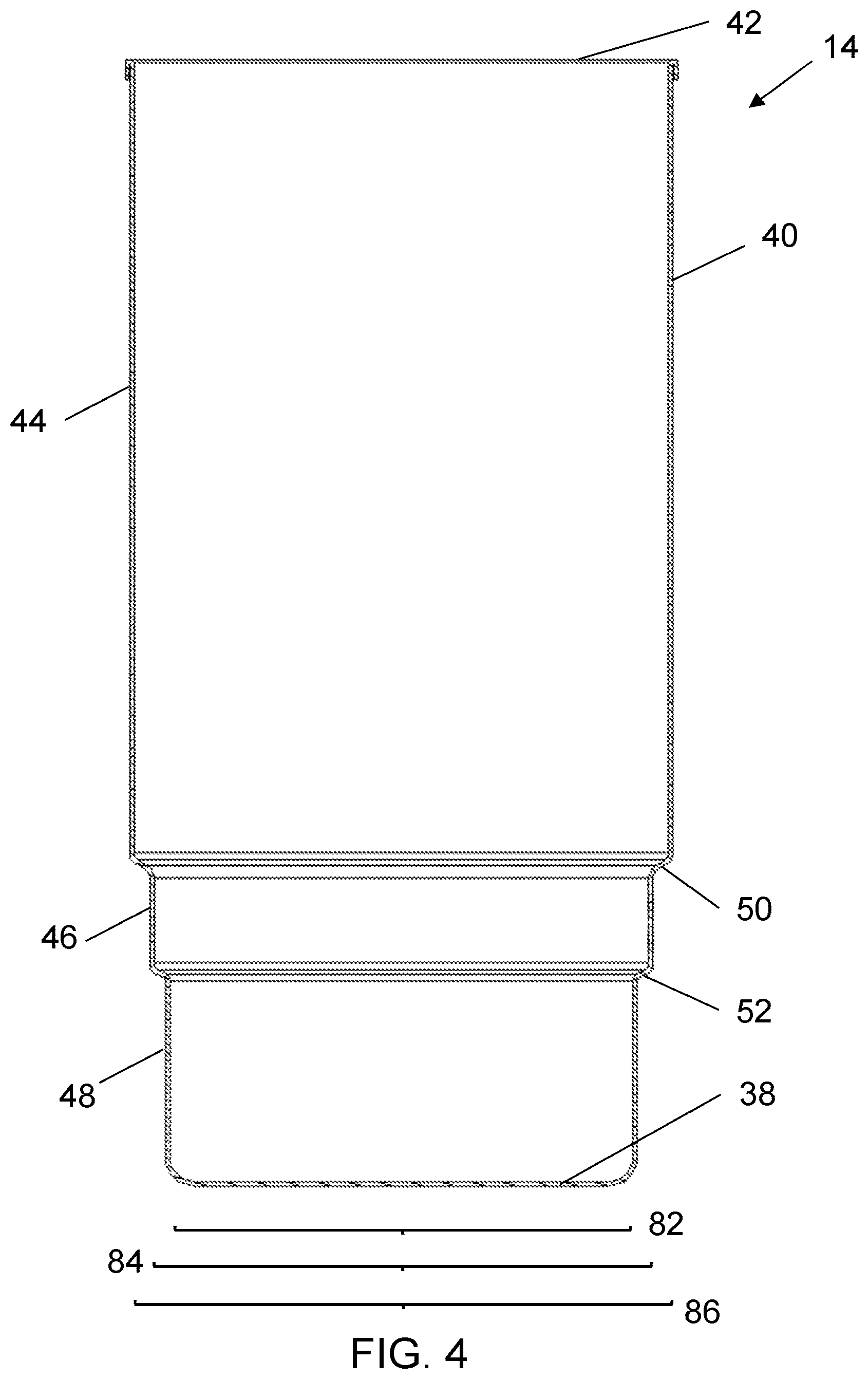 Patent US12583663 Figure 6 – Insulating beverage container