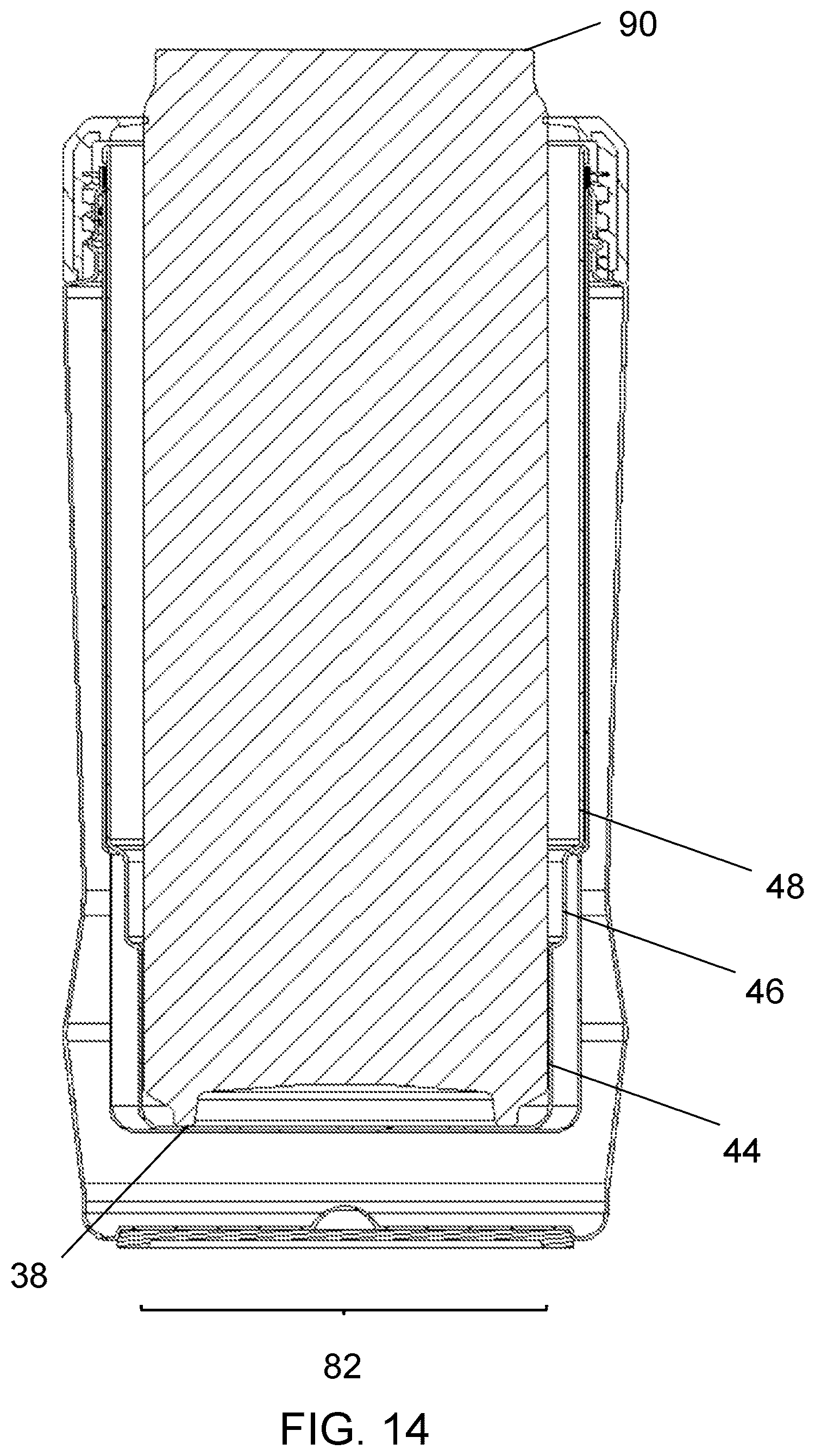 Patent US12583663 Figure 16 – Insulating beverage container