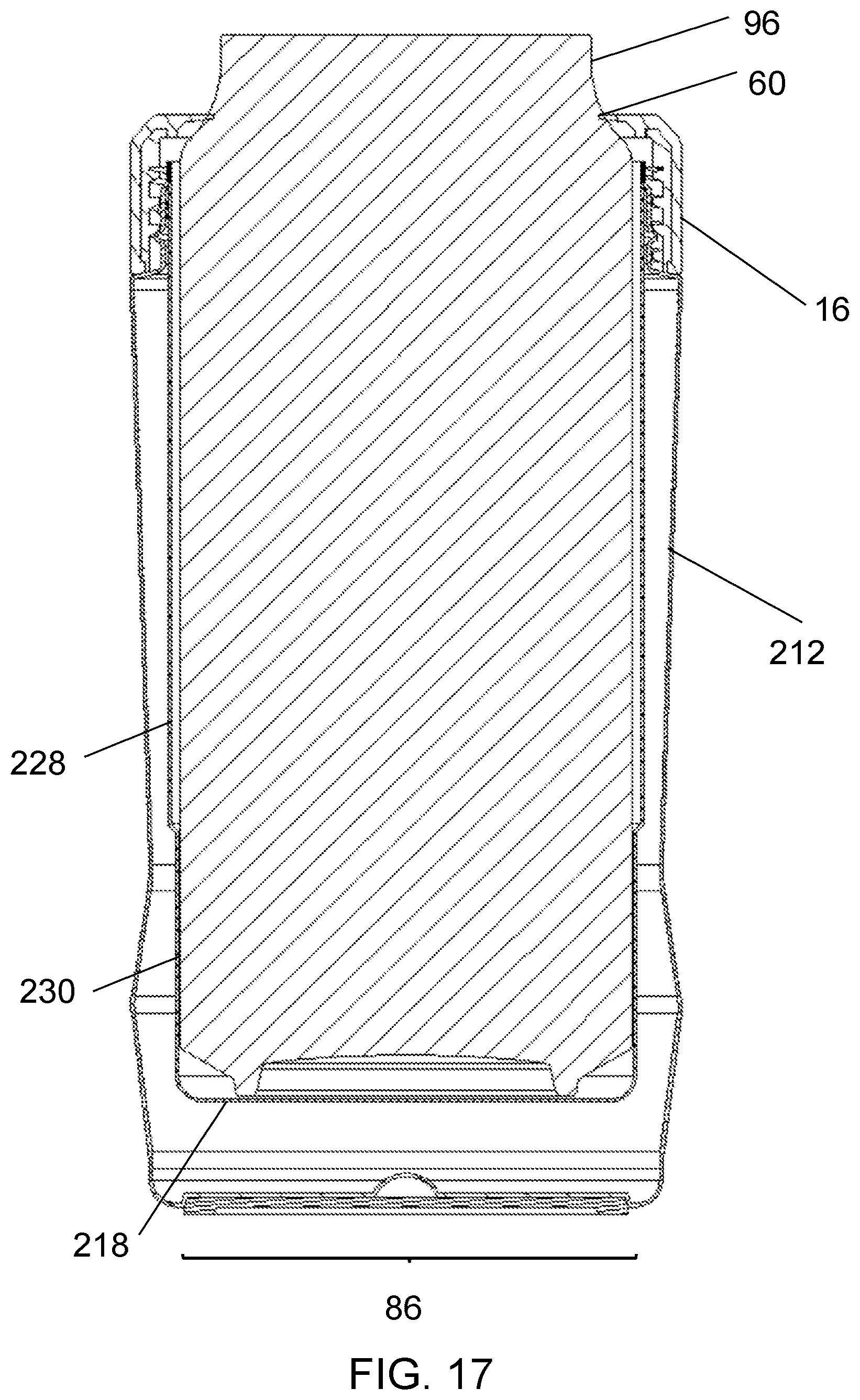 Patent US12583663 Figure 19 – Insulating beverage container